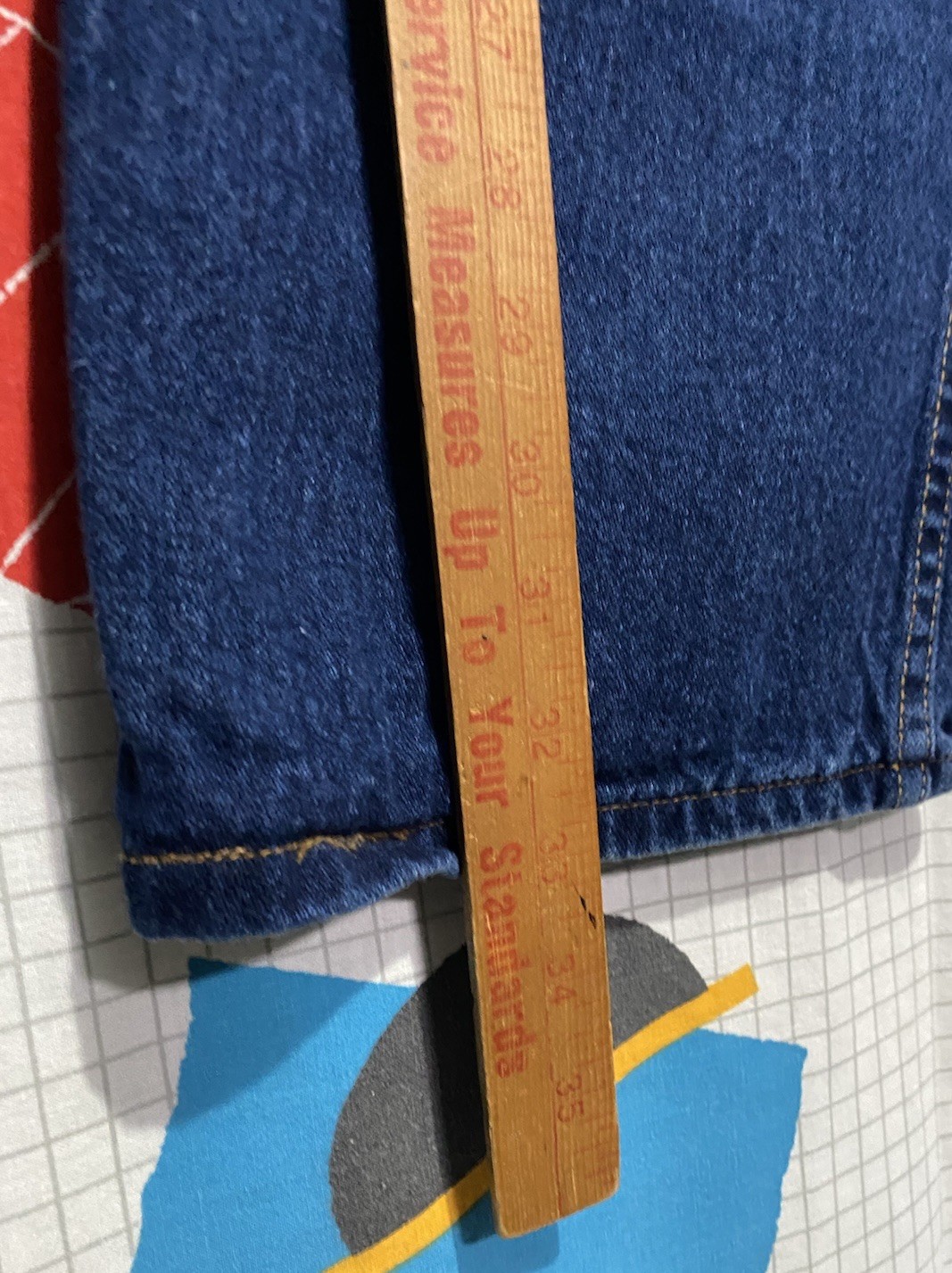 Vintage 70s Rustler Jeans Flare 16 31×33 Talon Bootcut Western Hippie Boho