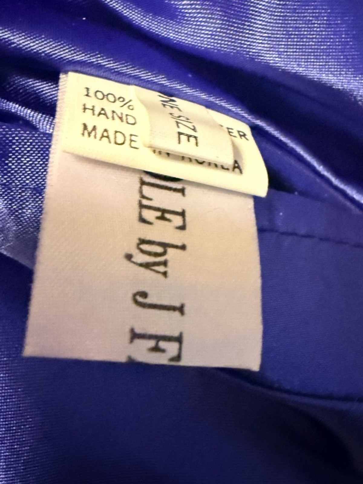 Vintage Nicole By J Farah Imports Satin Bomber Jacket