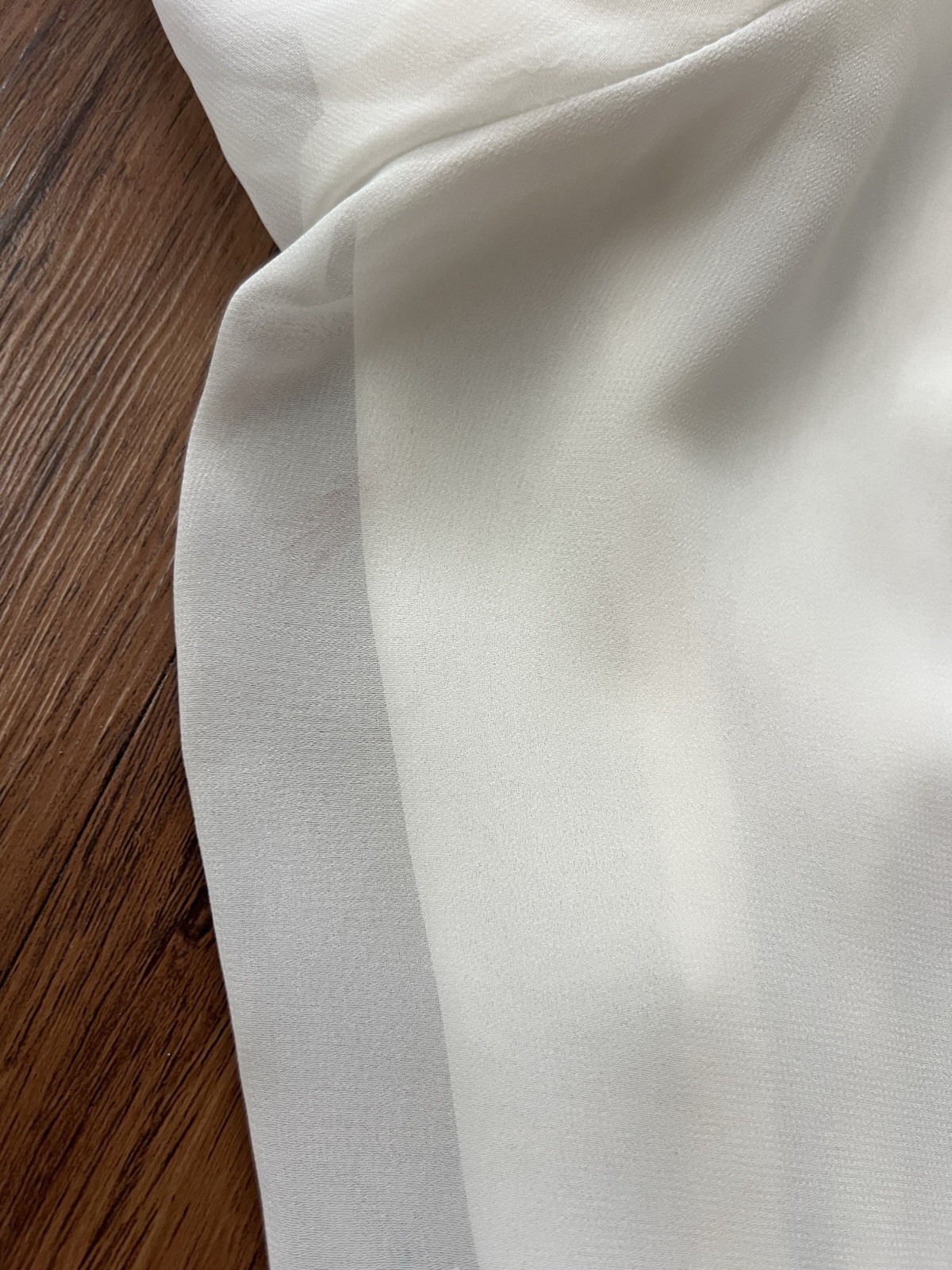 Vintage Y2K 90s Dress Pants Sz 20 Ivory Layered Flowy Elastic Waist Plus Evening