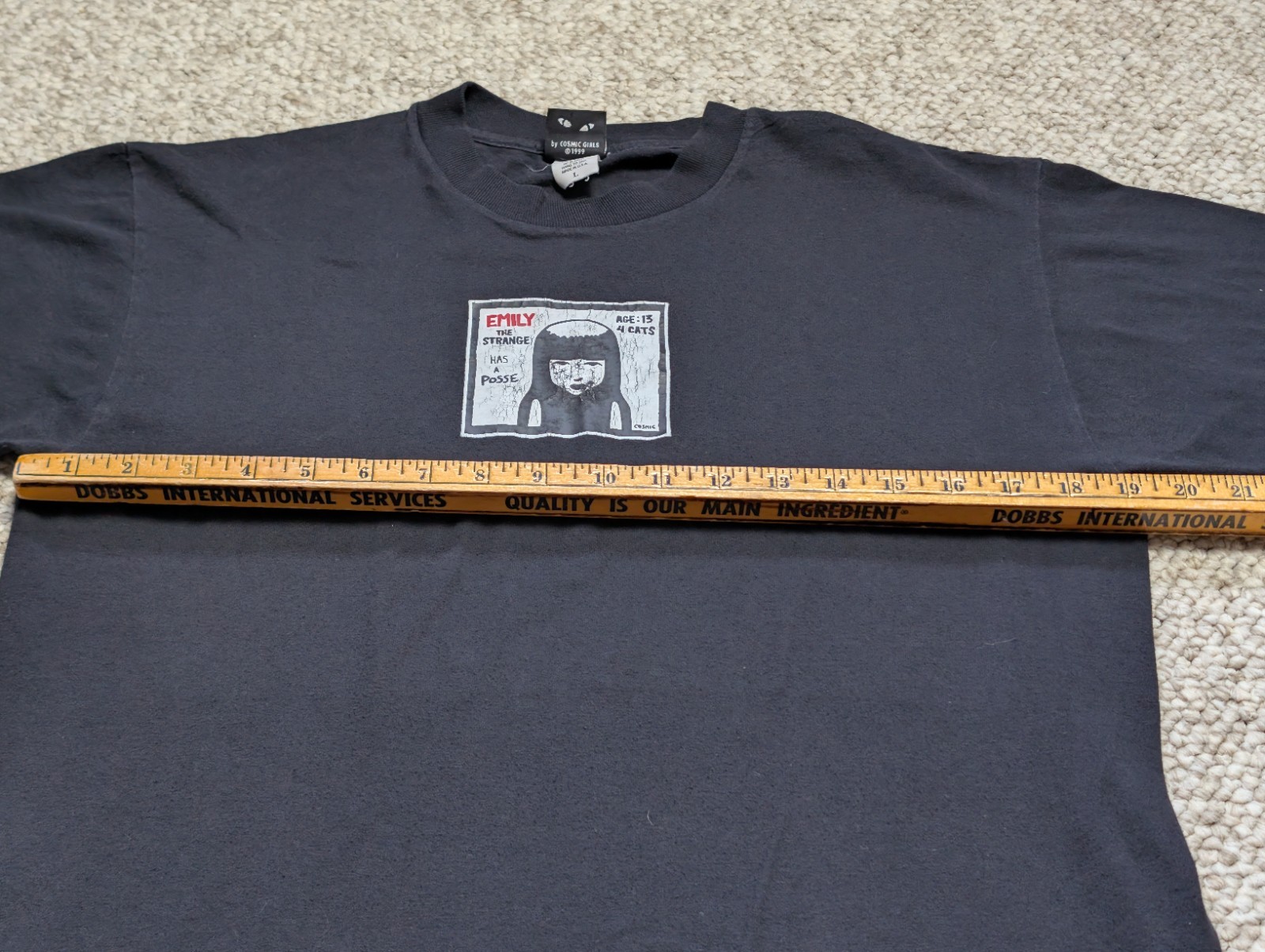 Vintage Emily The Strange T Shirt 1999 Women’s Large