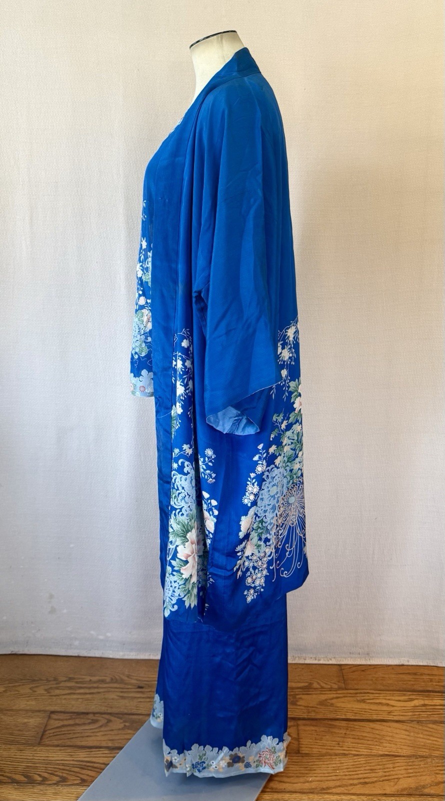 Vintage Antique 1920s 1930s Japanese Pongee Silk Loungewear Beach Pajamas 40 L