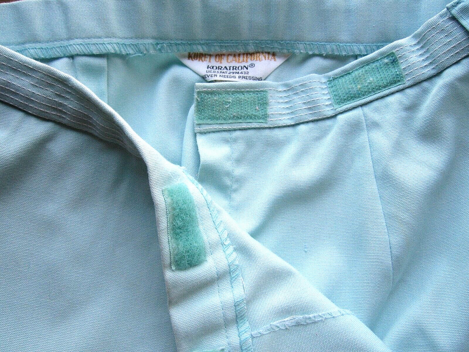 Vintage 60s MCM Mod Gogo Scooter Skort Shorts Mini Skirt Culottes 10 Koret Calif