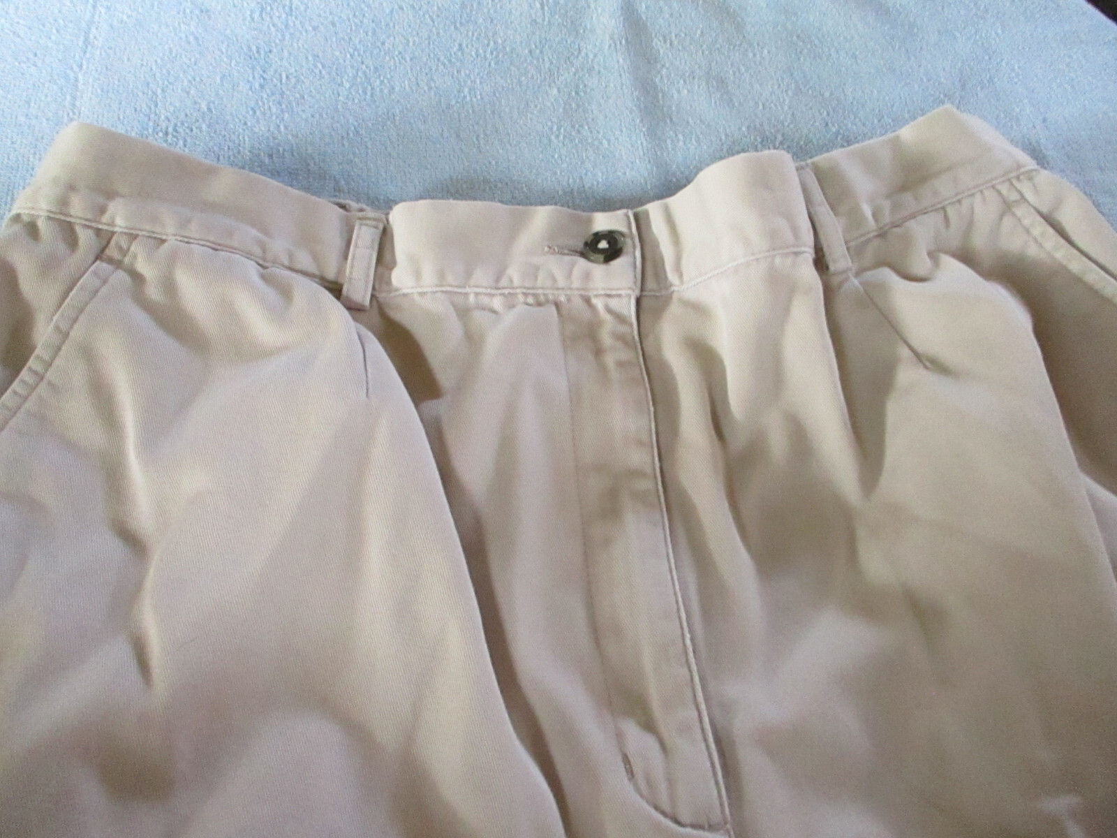 LL Bean Vintage 80’s Capri Crop Pants Women’s Size 16 Reg. 33 Elastic Back Waist