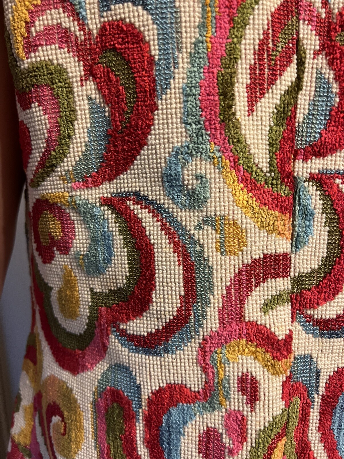 VINTAGE 70’s TAPESTRY OPEN VEST SIZE 7-8 TUNIC LINED SLEEVELESS HIPPIE RARE FIND
