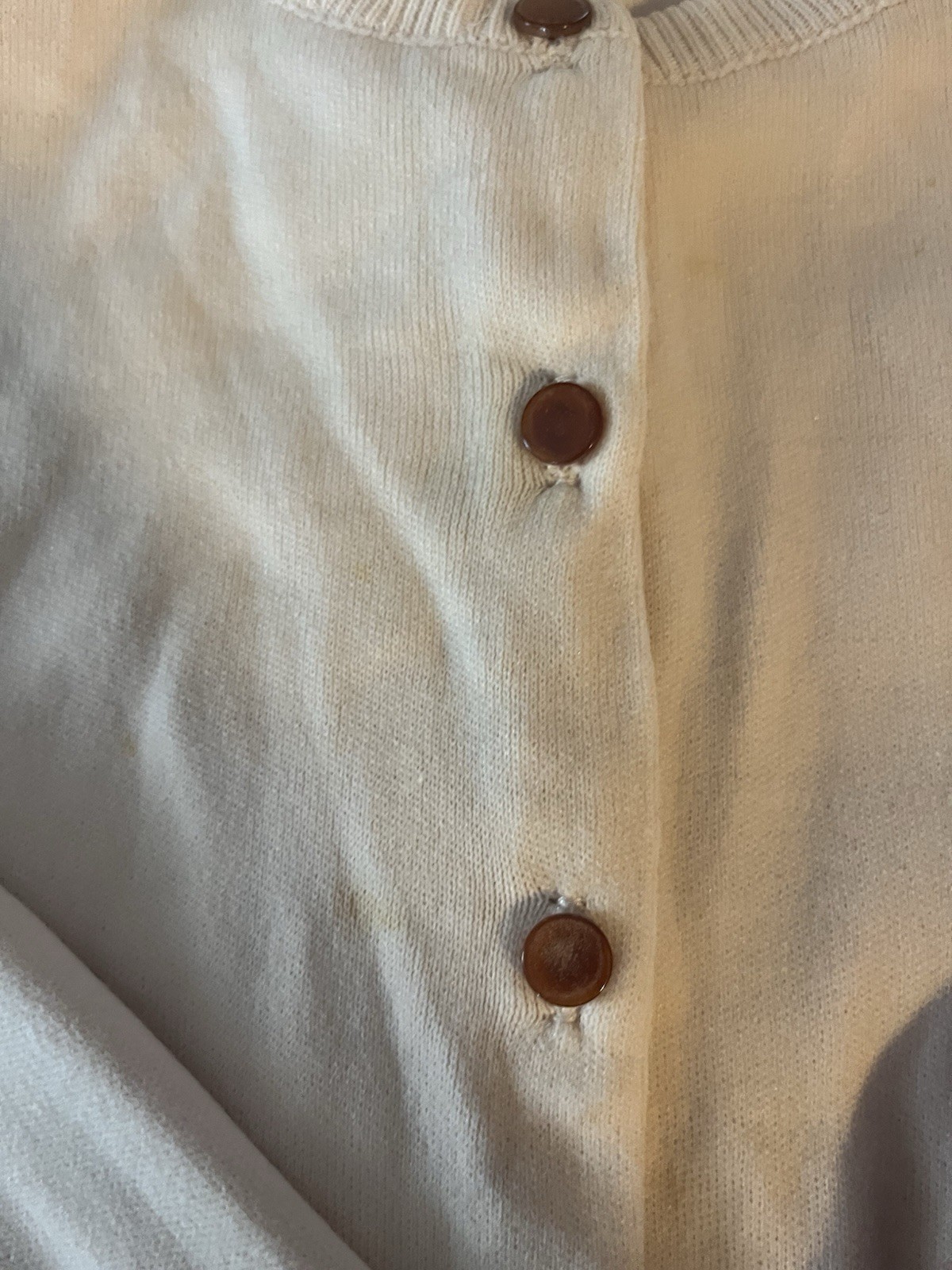 (4) 1950S Red Wool Petite Sweaters Merriwether 2 Sleeveless 2 Off White Sleeves
