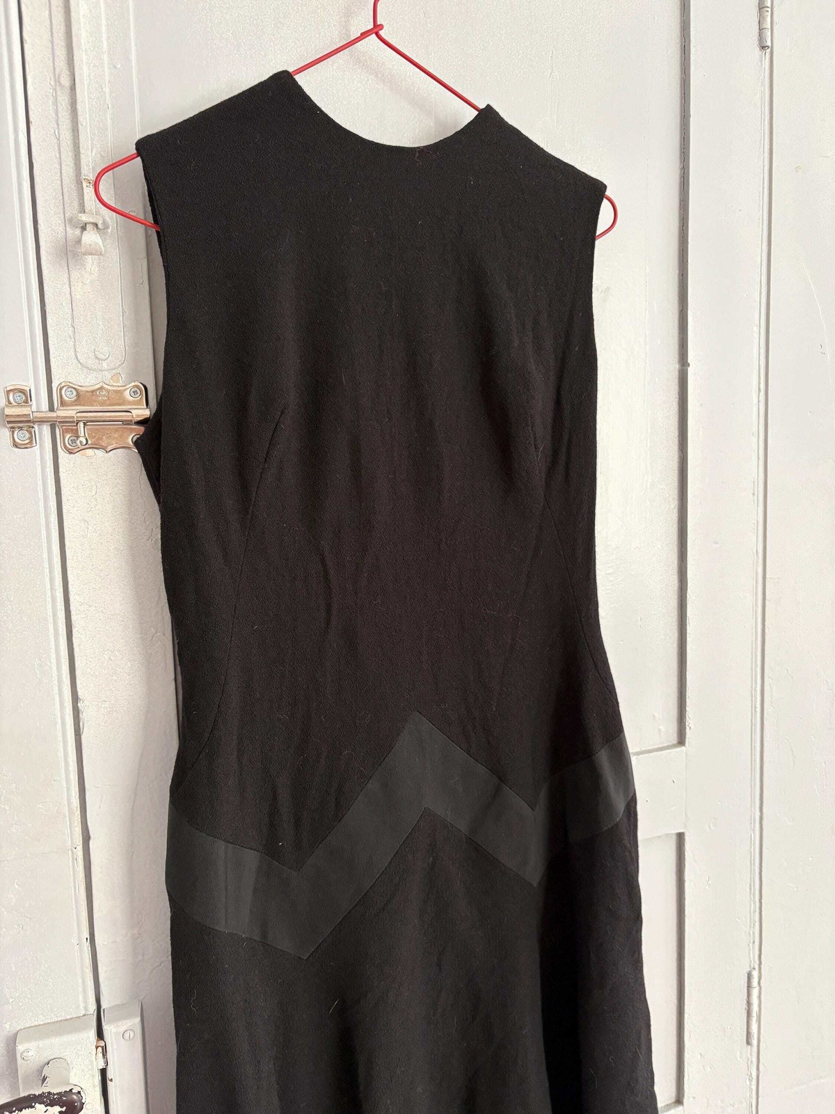 Vintage black mini dress, Luxury feminine fit