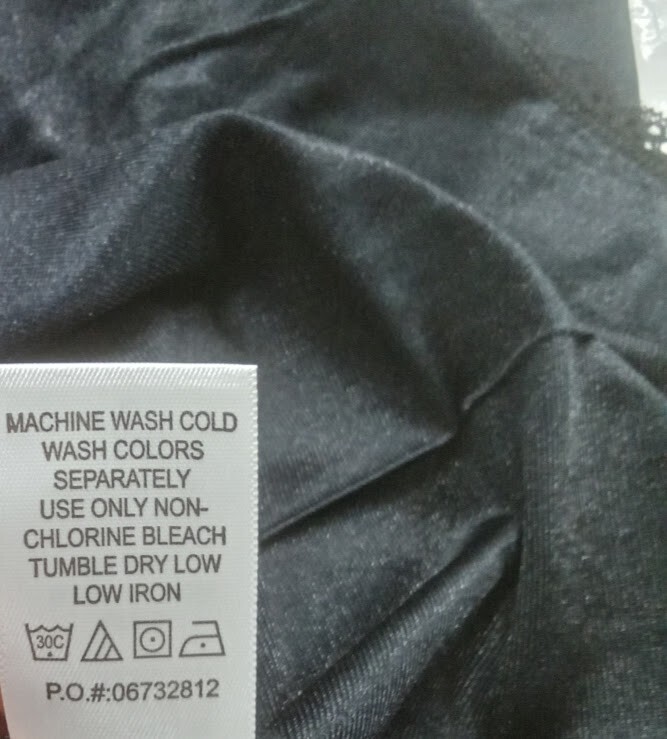 NWOT Comfort Choice Black Nylon Lace Trim Slip Size Large (18/20)
