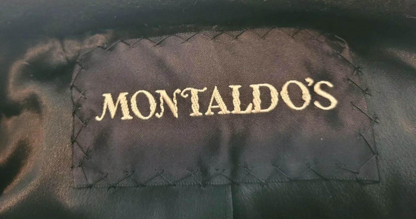 Vintage Montaldo Frank Gallant Fur Collar Coat Size XXL Classic Gallanaire Mod