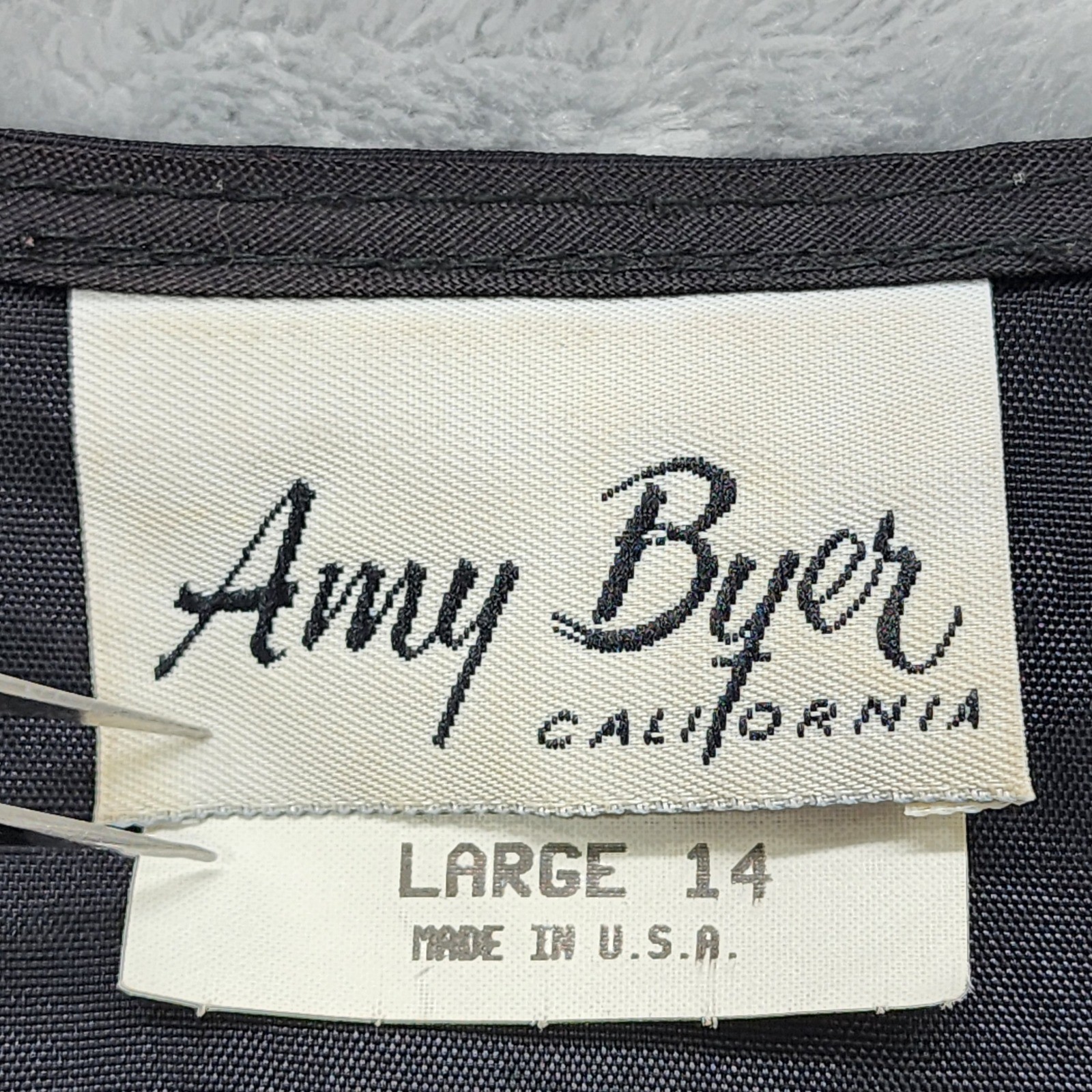 Vintage Amy Byer Vest Womens L Multicolor Floral Tapestry Knit Sleeveless Boho