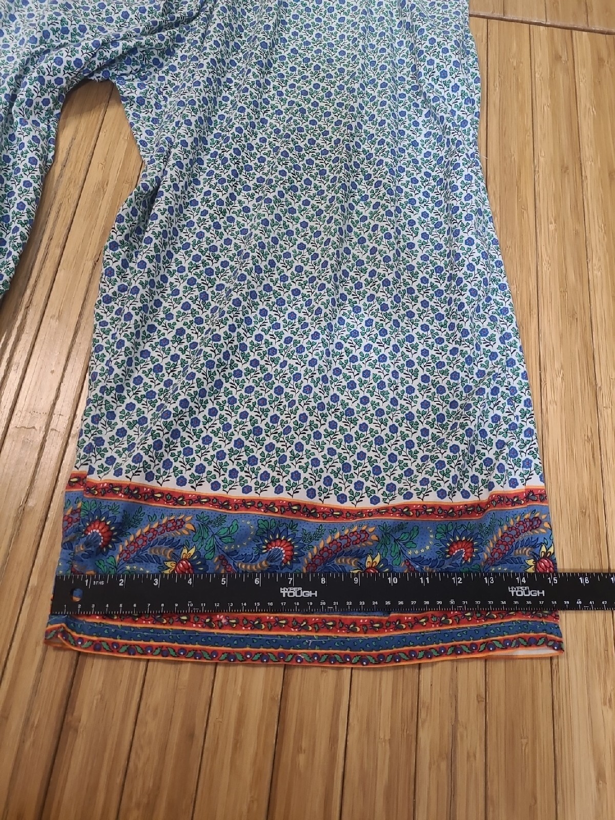Vintage Wide Leg Jumpsuit Womens M Cottage Oversized SPRING Lagenlook Jumper