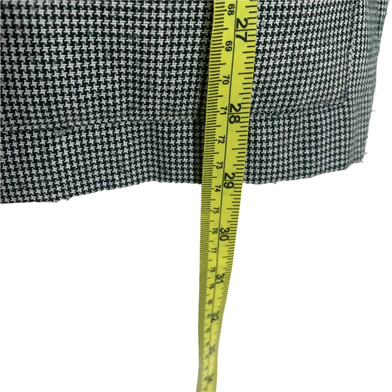 Vintage 90s Star City Micro Houndstooth Longline Blazer XL