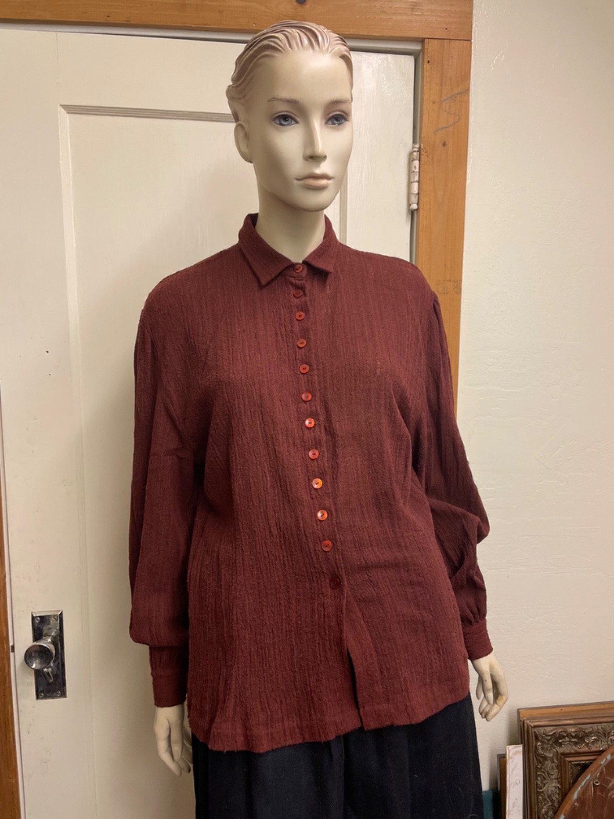 Vintage 80s Norma Kamali Blouse Read listing for size info