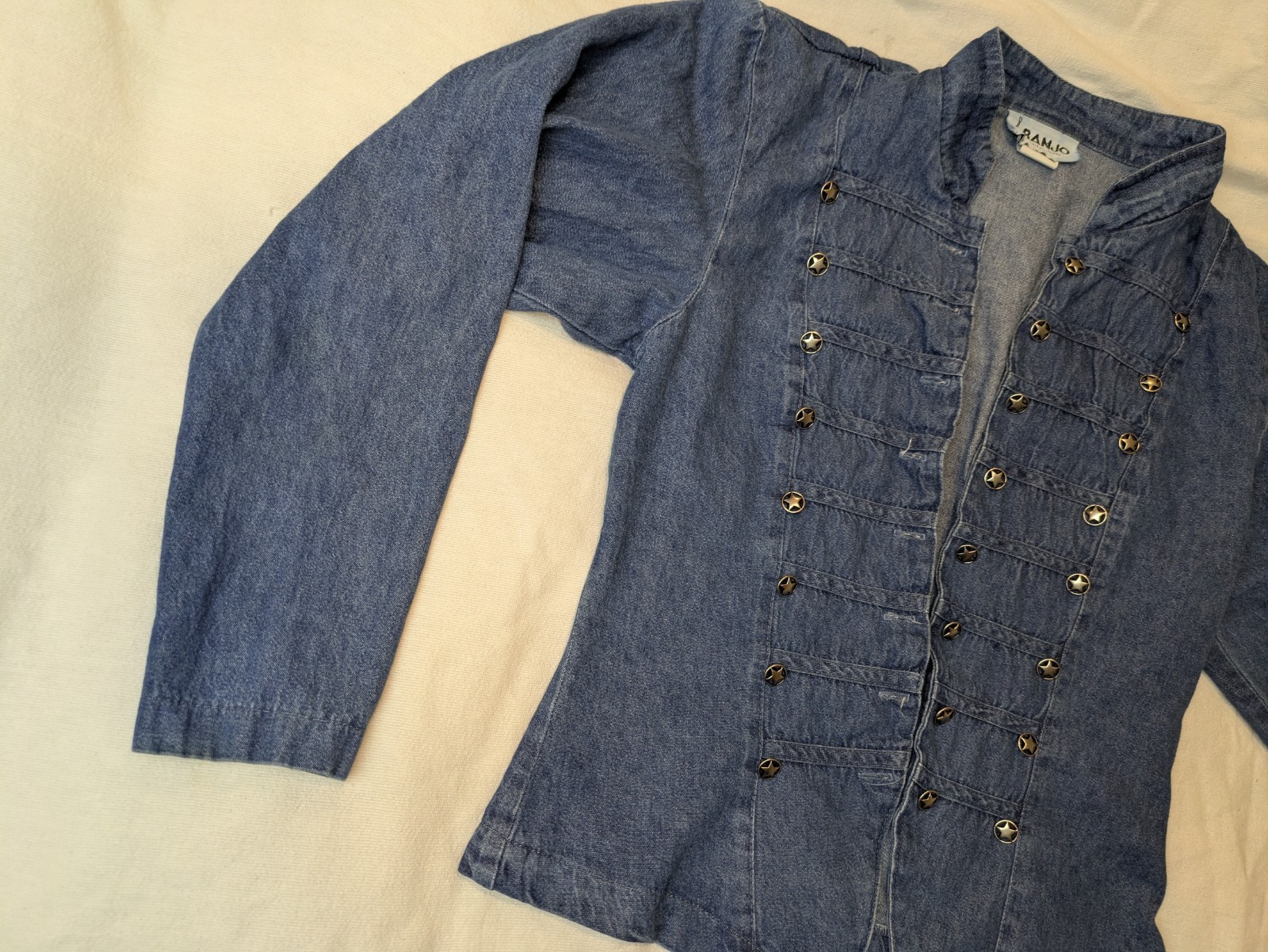 Vintage BANJO Western Shirt Long Sleeve Women’s Size Small Texas Star Buttons