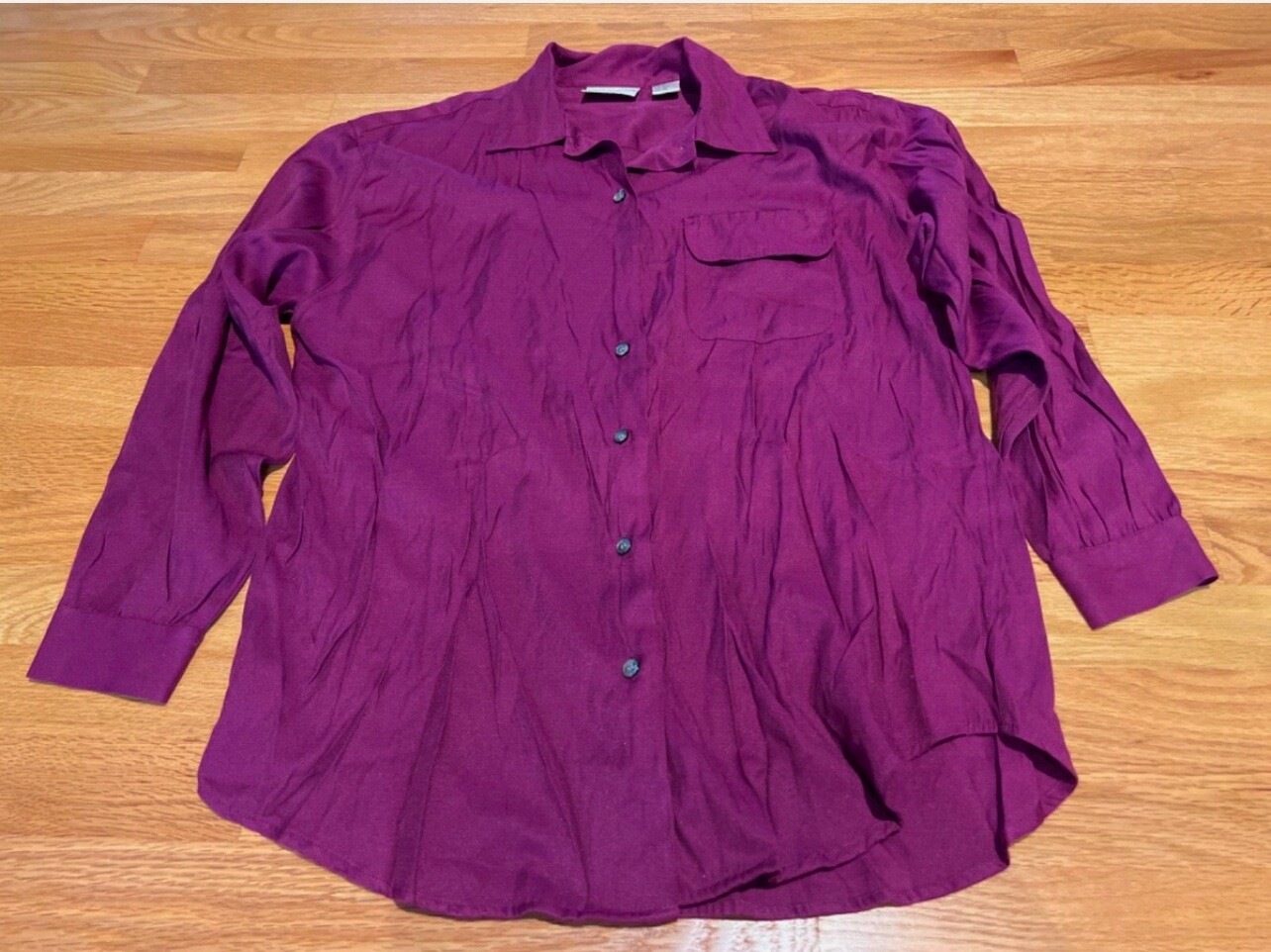 vintage womens Copper Key medium blouse
