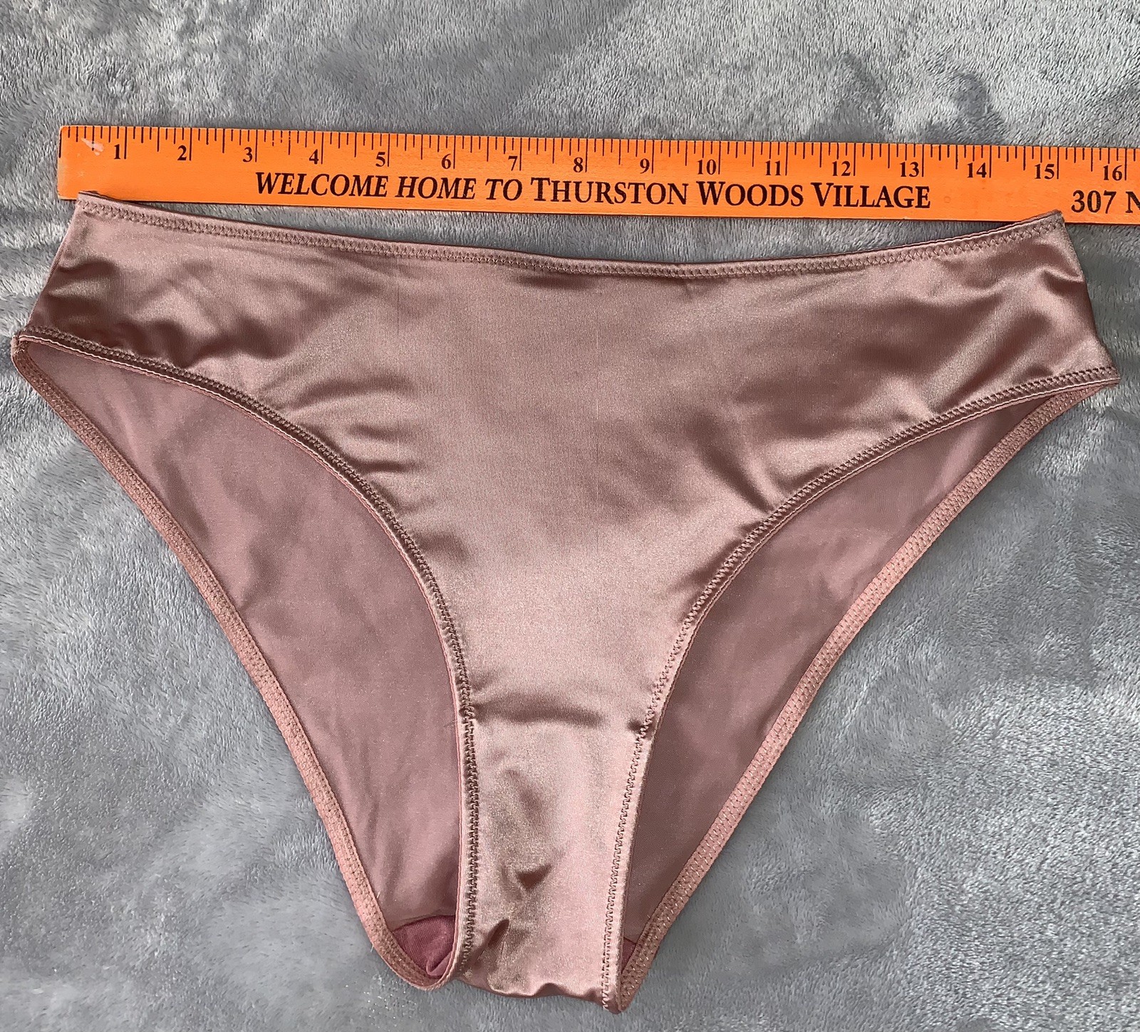 NEW Glossy Secret Stretch Satin XL 8 Classic Bikini Panties SILKY!! 2nd Skin