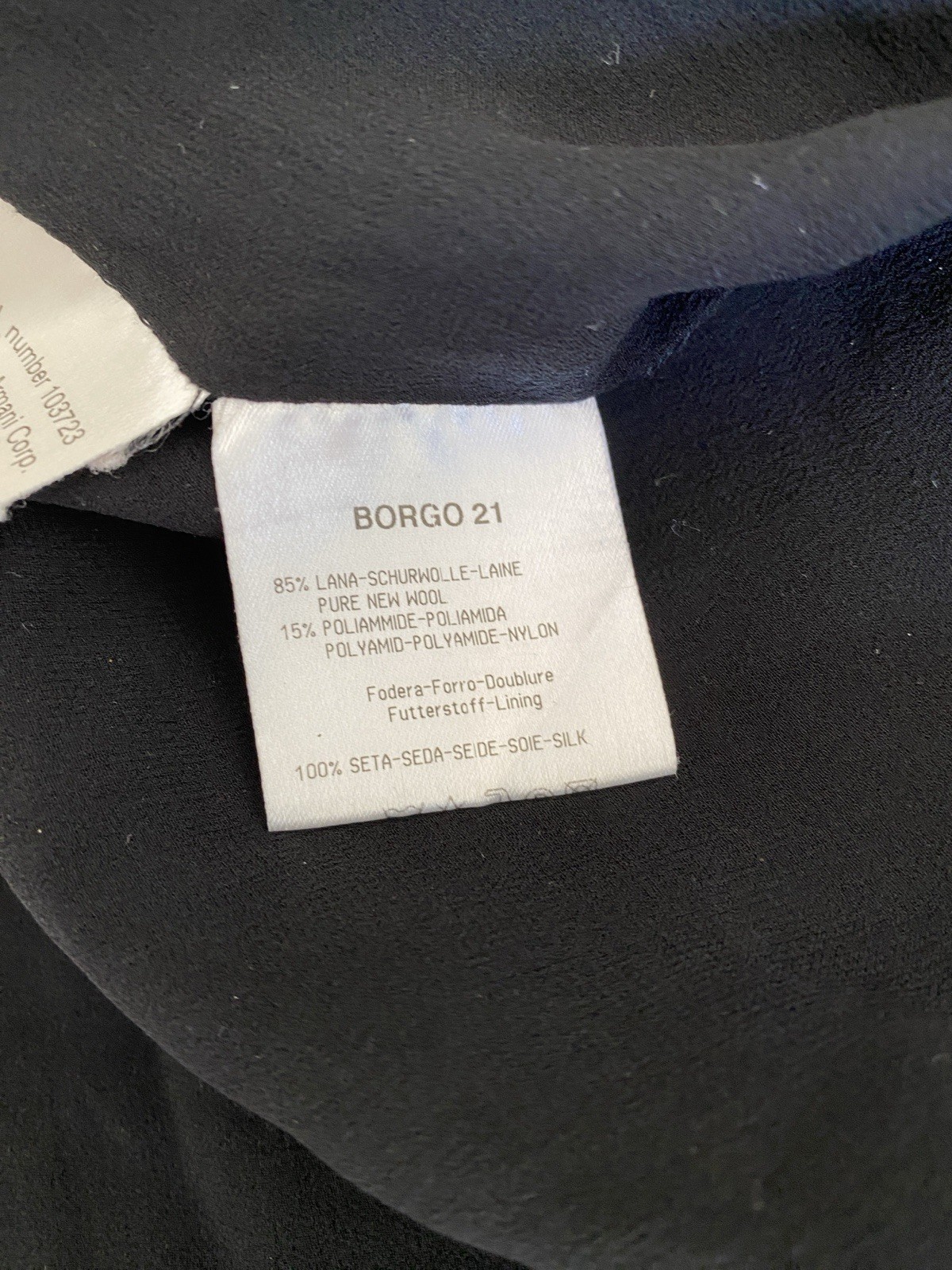 Vintage Georgio Armani 44 Strapless Dress Boned Black Sexy Mini