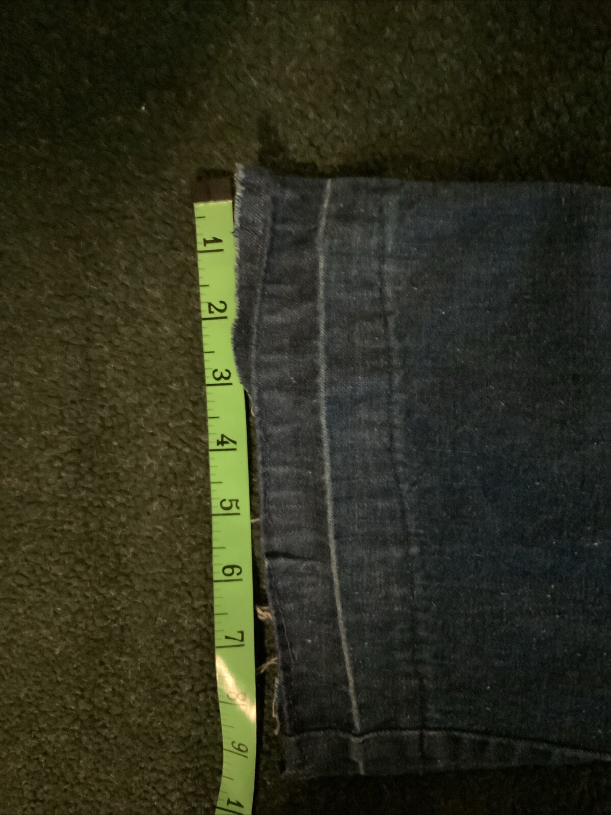 Vintage 60’s 70’s Womens Maverick Blue Bell Front Pocket Button Jeans 27” Tag 30