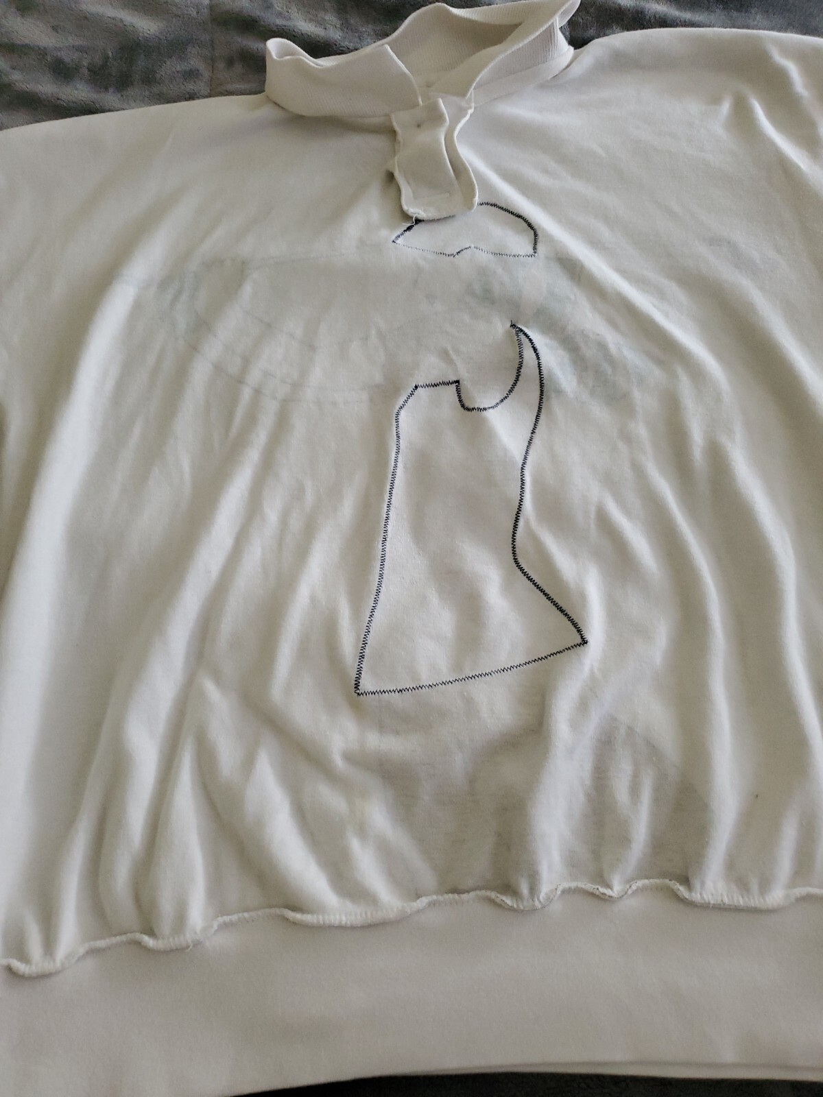 Elaine Benedict Vintage Stylish Woman Golfer Polo Top SZ Small Made in USA