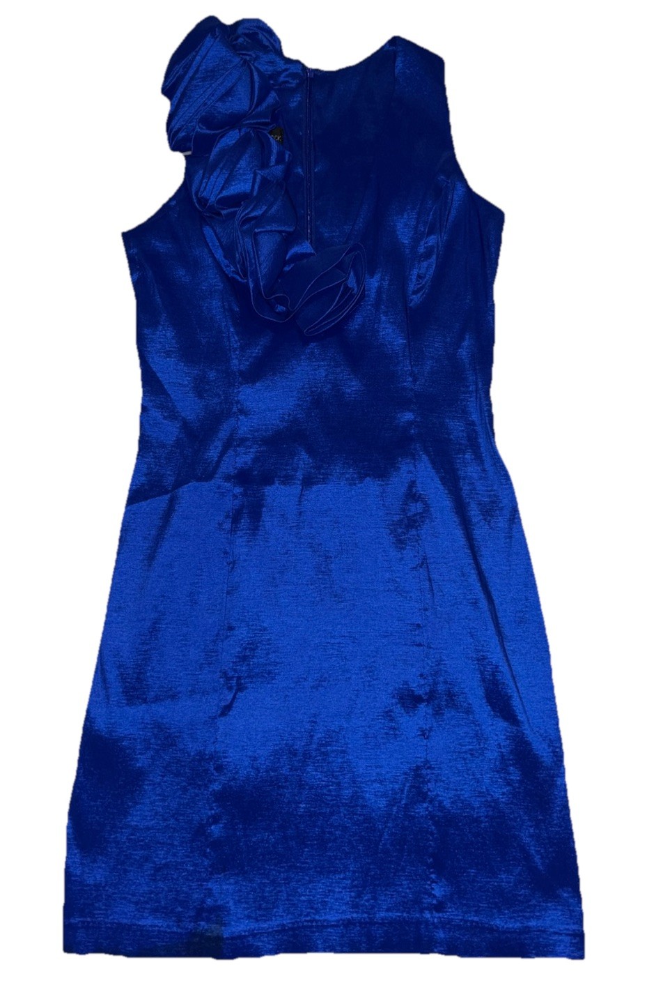 Vtg 90’s Jessica Mcclintock Cocktail Dress Royal Blue Party Prom Formal Sz 10