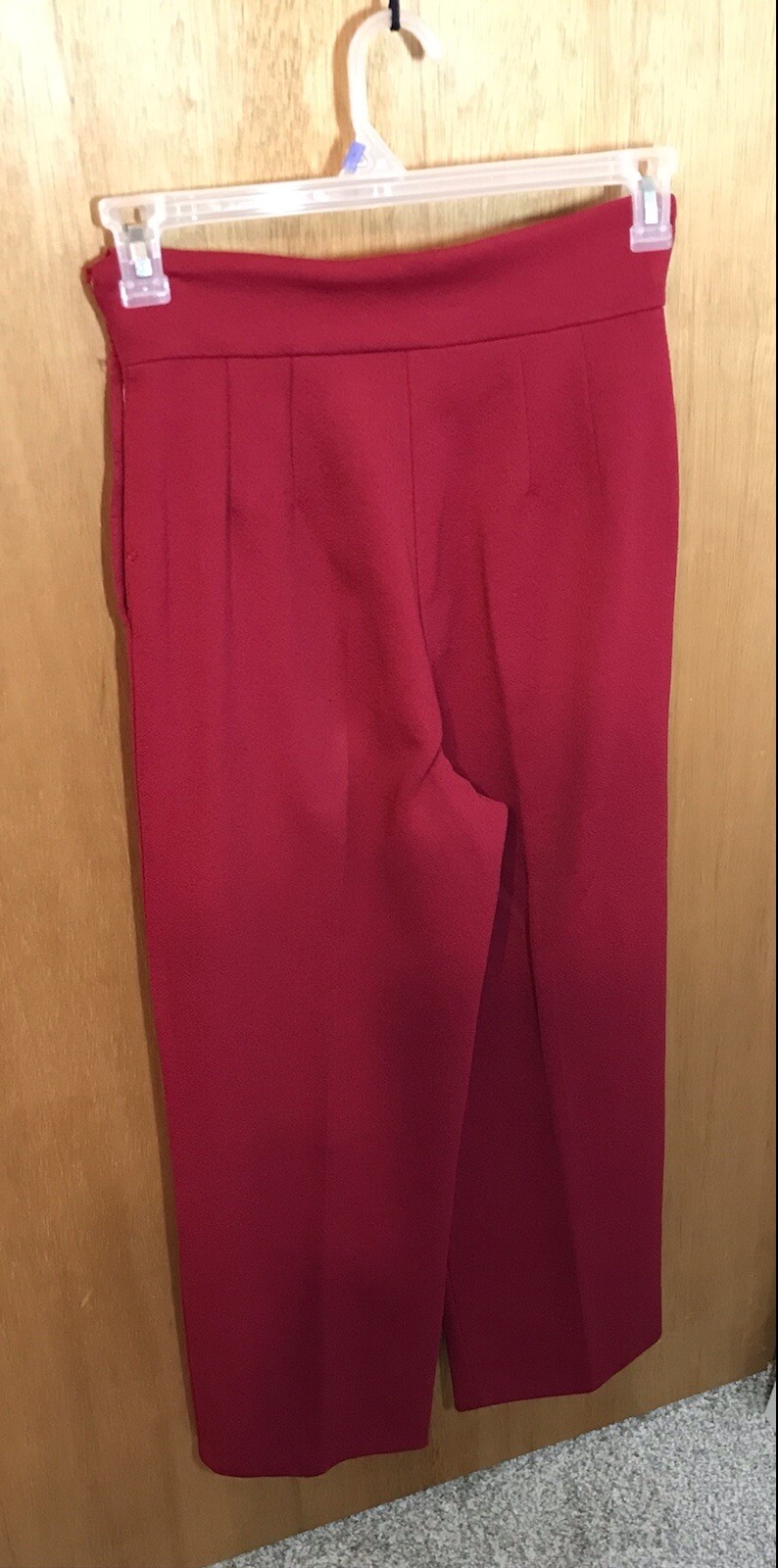 Deep Red 1969-70 VTG Tunic Mini Dress Pant suit