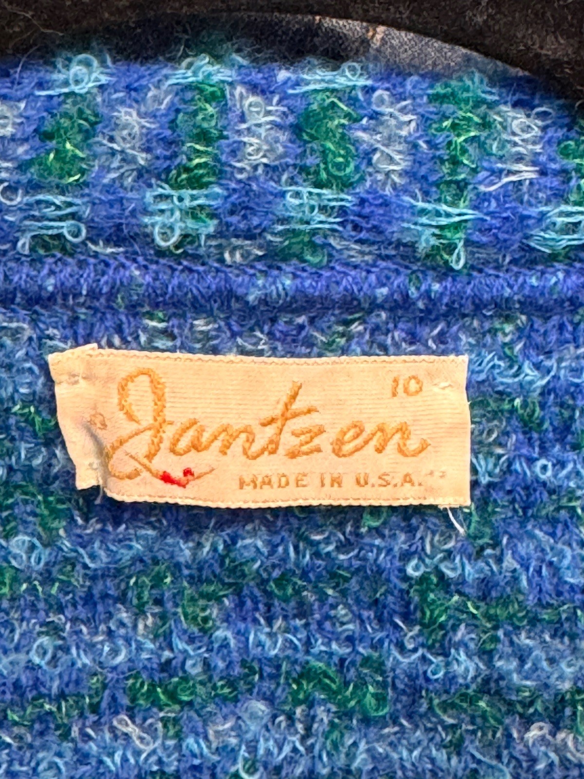 Vintage Jantzen Women’s Wool Sweater – Excellent – Size 10 Medium