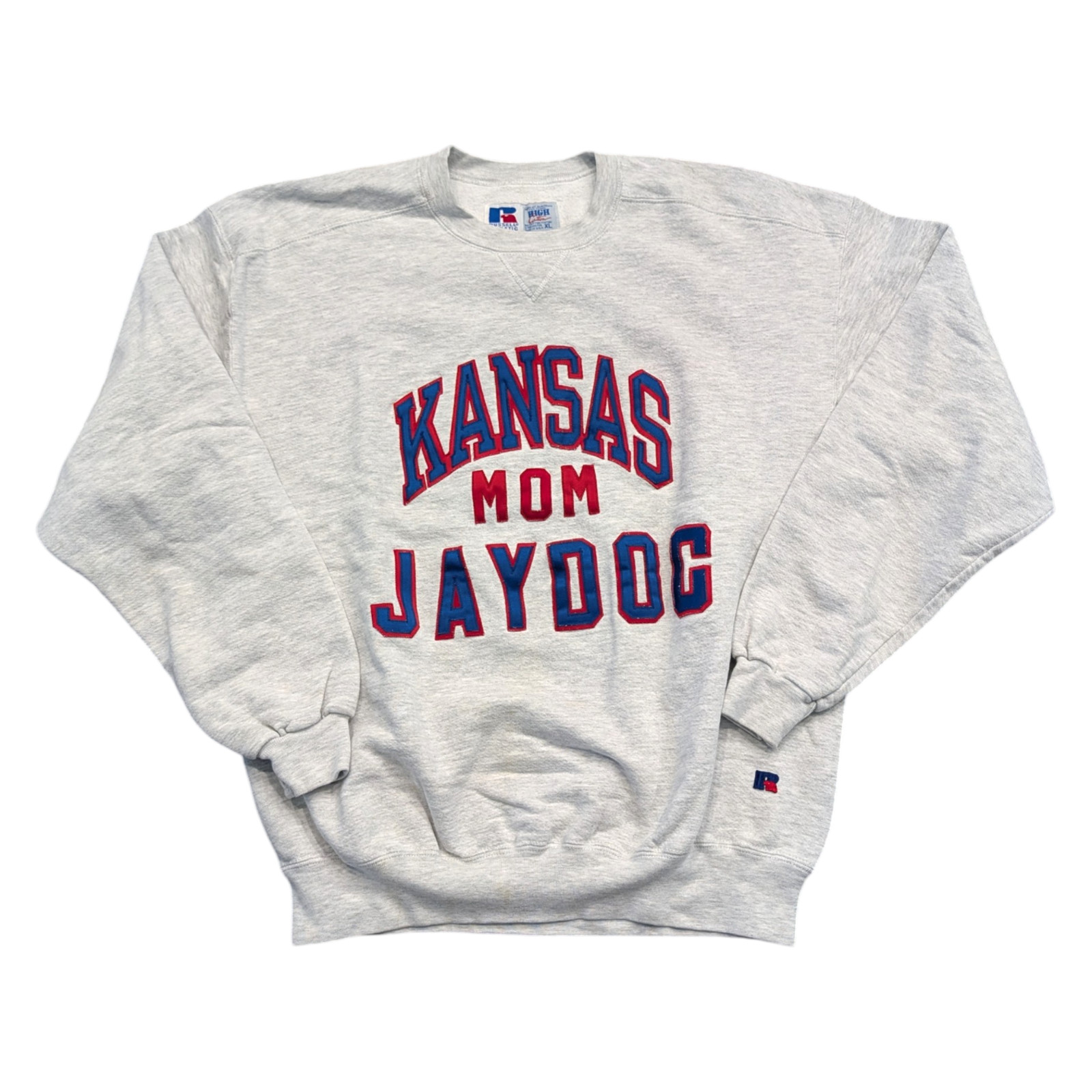 90s Women’s Kansas Jaydog Mom Crewneck Sweatshirt