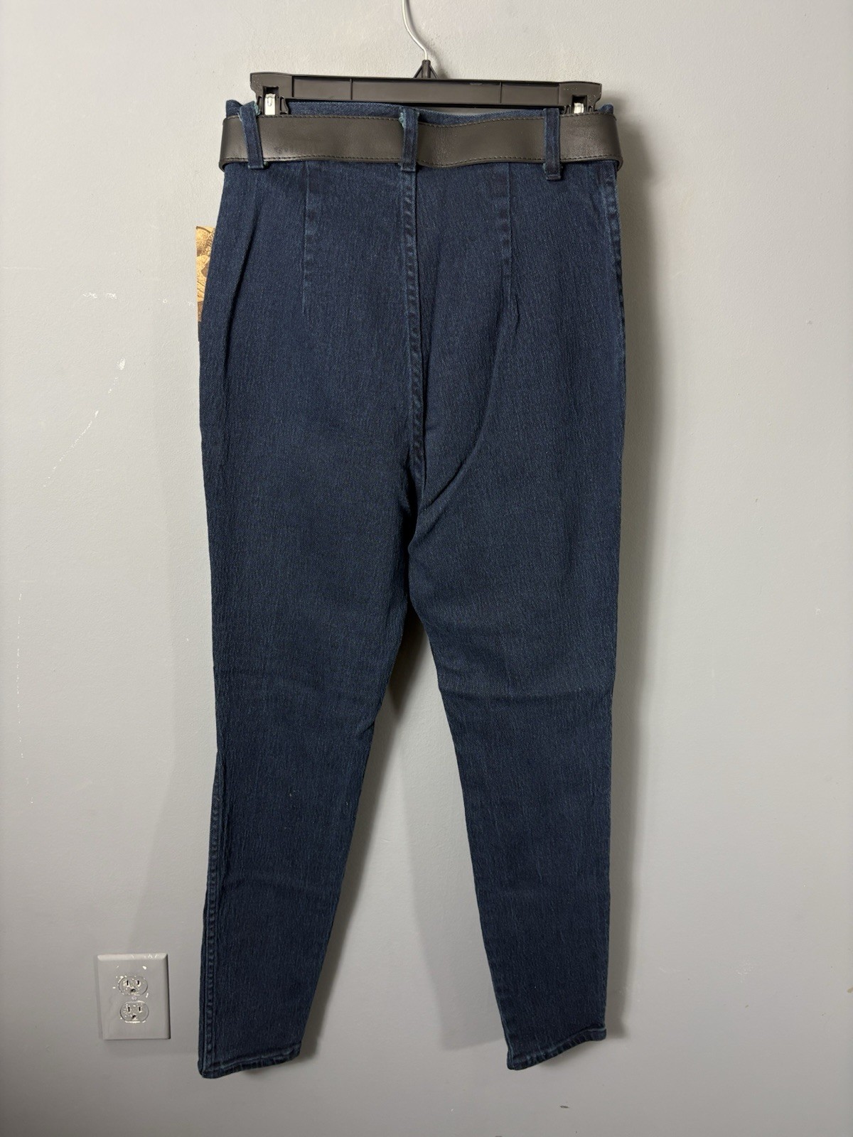 Vintage 90s Womens Size 11/12 High Waisted Stretch Jeans Jeggings Denim Republic