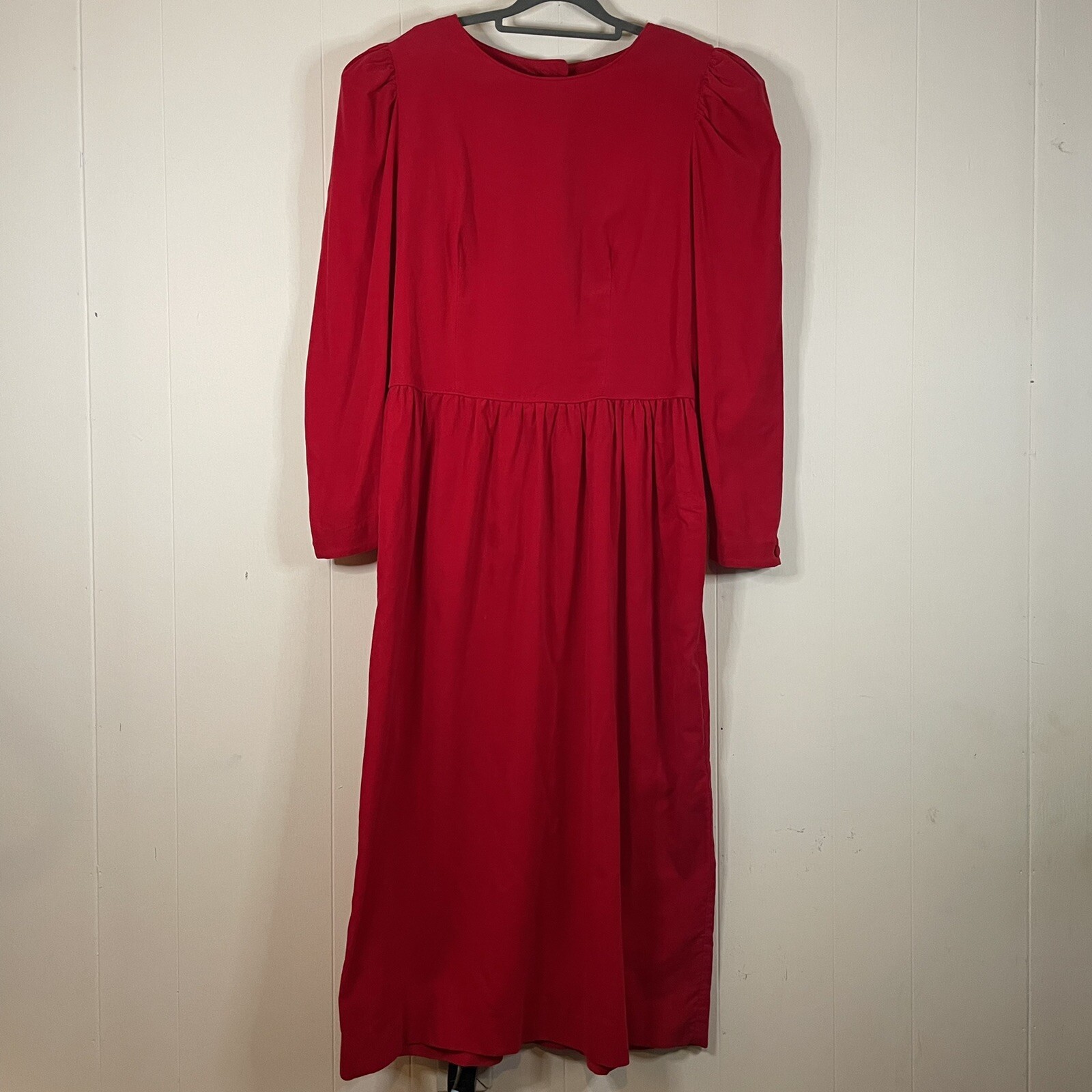 WOMEN’S VINTAGE SHARON YOUNG CORDUROY MIDI DRESS