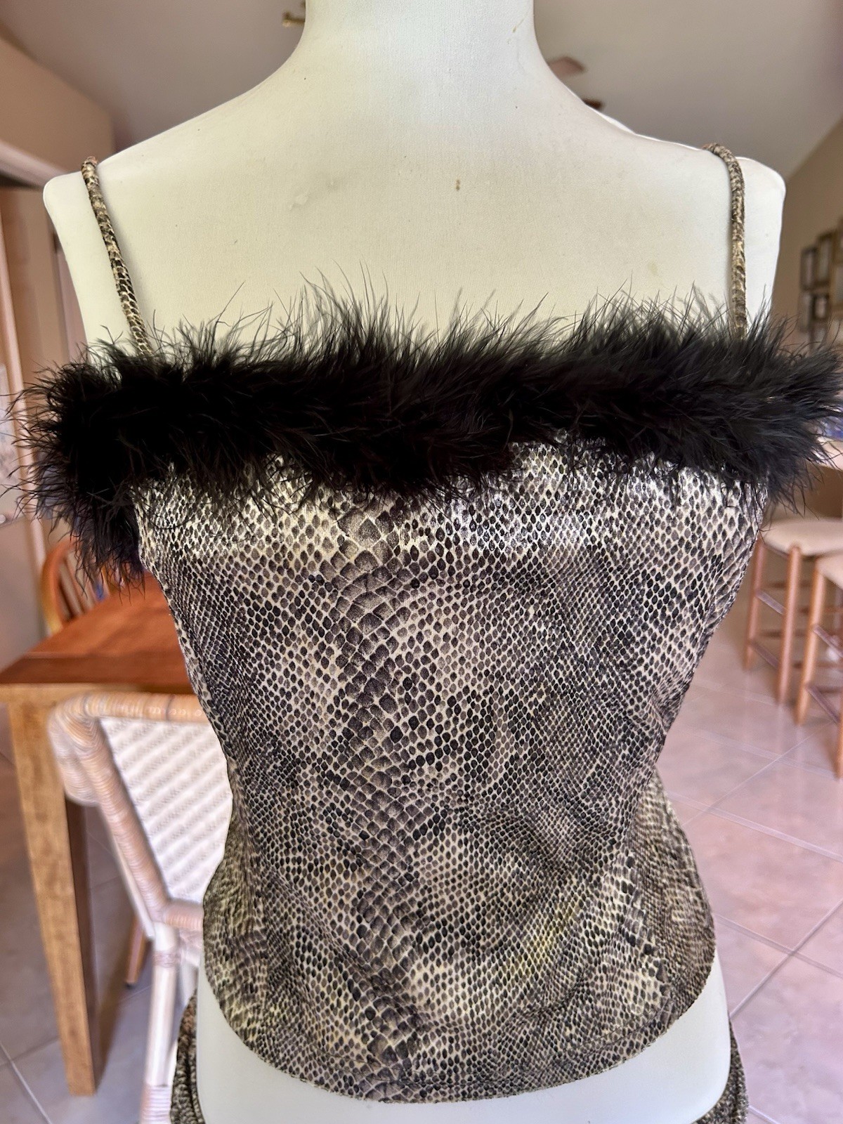 90s Vintage Summit Collection Crushed Velvet Sultry 2 Piece Size Small