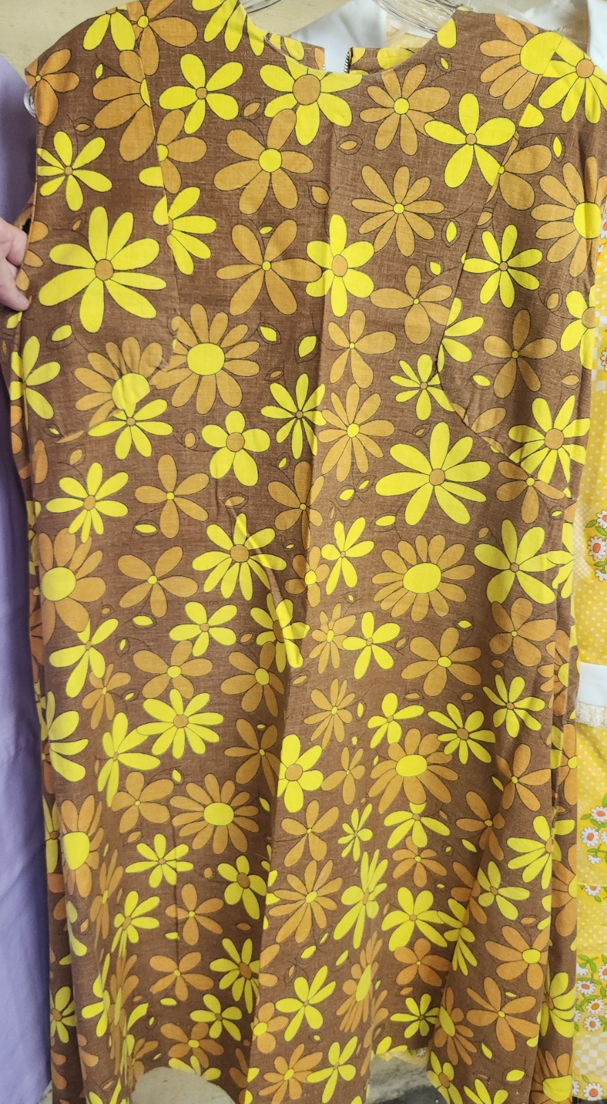 Lot Of 4 Vtg MOD Dresses 60s 70s