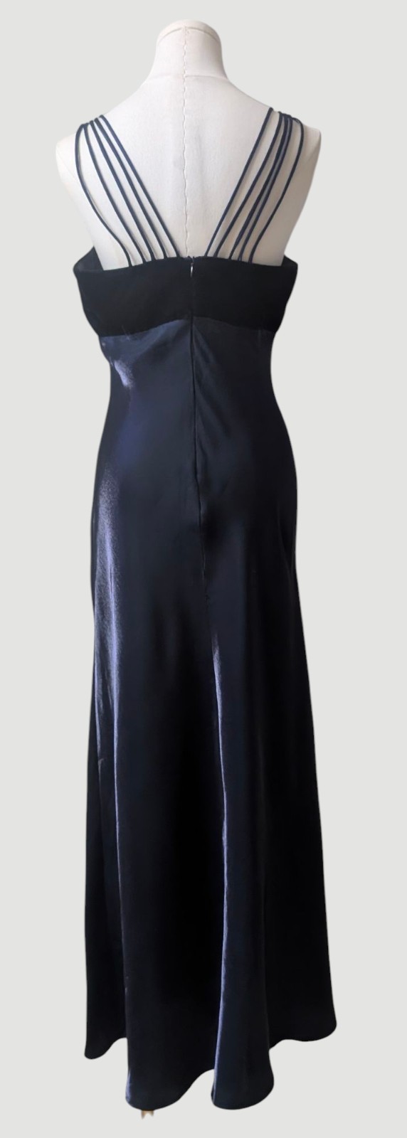 Vtg 90’s All That Jazz Black Velvet Purple Iridescent Dress Gown Whimsygoth Sz 9