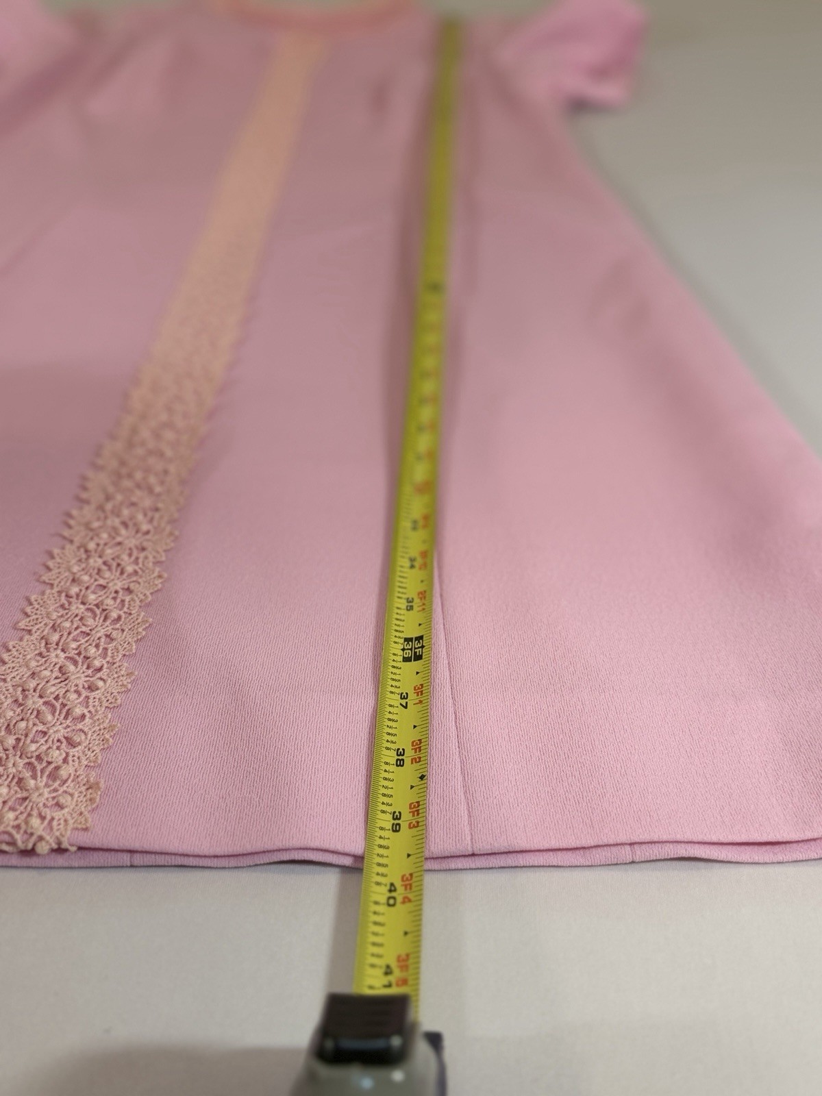 Vintage 1960s Alfred Werber Pink Coat Dress Set No Size Tag