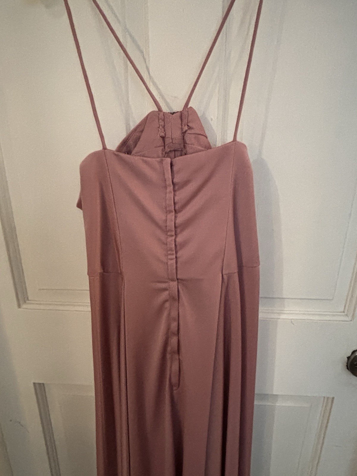 Vintage 70s Dusty Rose Dress With Duster Jacket M/L Rare And Stunning Mike Benet