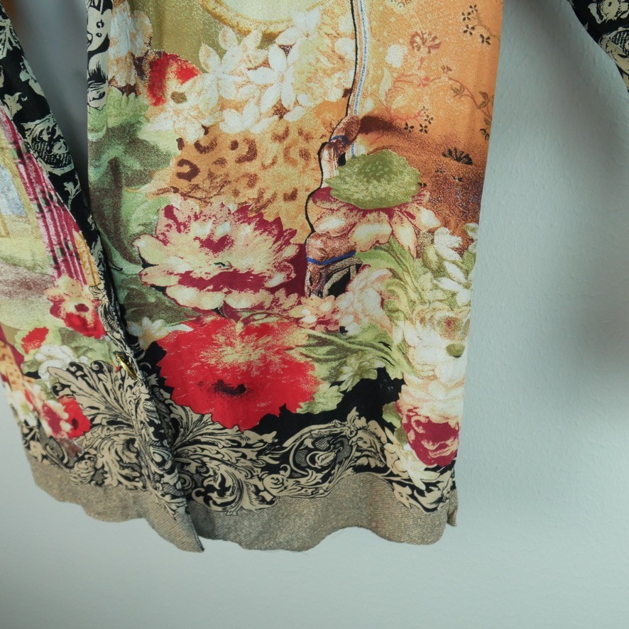 Vintage 90s Baroque Renaissance Jacket Blazer Art to Wear Romantic Size 10