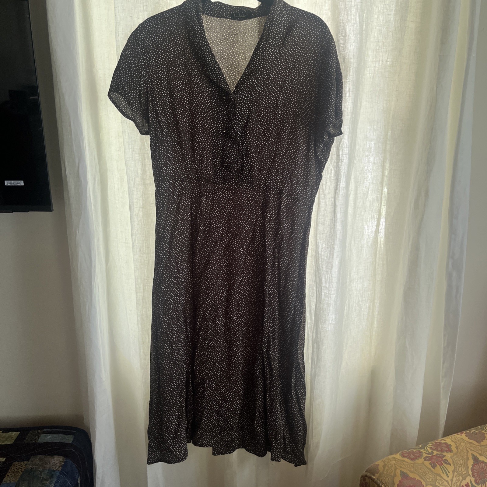 Polka Dot Loco-Lindo Vintage Retro Style. Dress Small