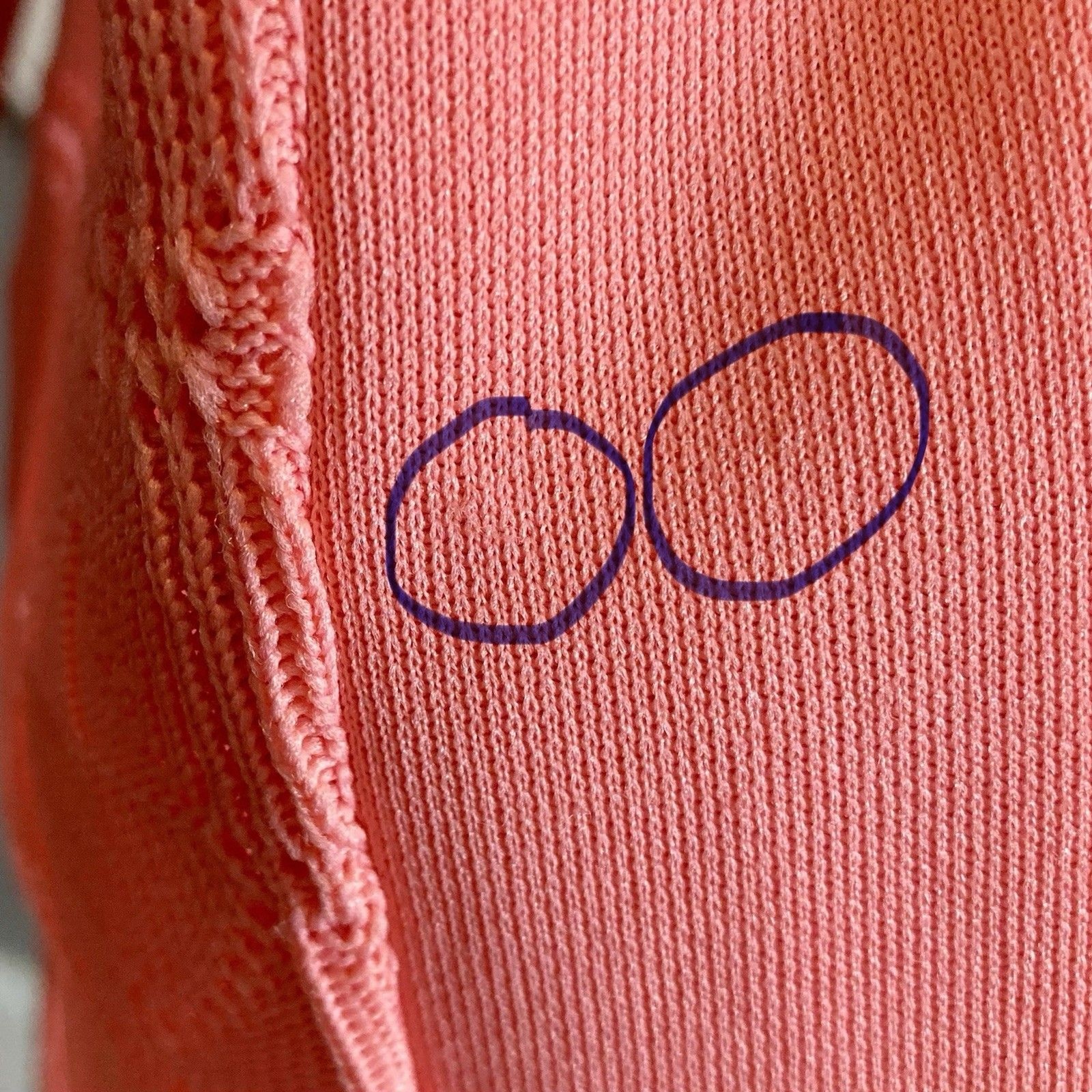1970s Salmon Pink Coral Crochet Polyester Twinset Shell Jacket Mod Disco Spring