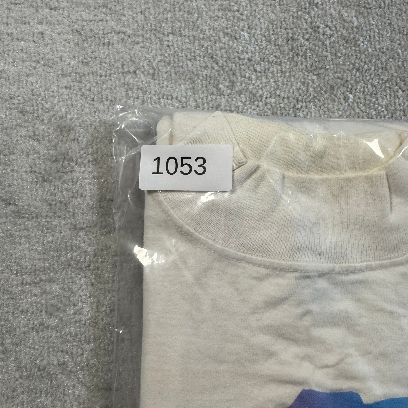 Vintage Madison Sailing Mock Neck Long Sleeve T-Shirt XL White 90s Made in USA