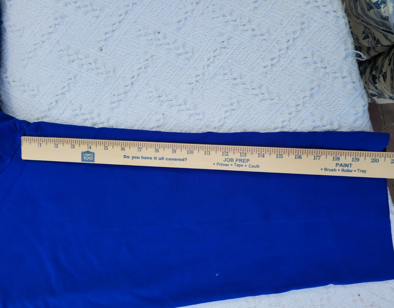 Vintage 80s 90s UNITS Modular Clothing Electric Blue Capri Pants Size Med/Large