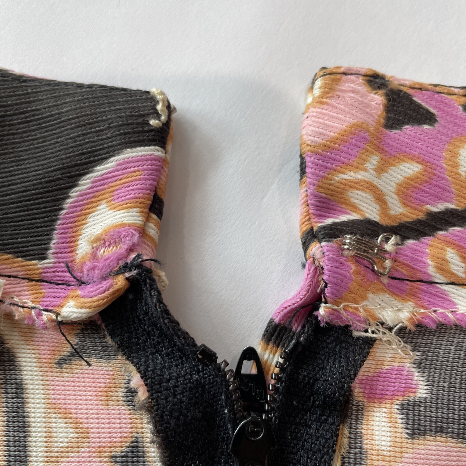 VTG 70s Psychedelic Maxi Dress Puritan Forever Young (FLAWS SEE PHOTOS