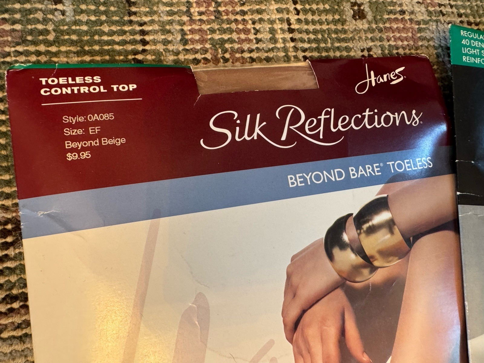 Jaclyn Smith Silky Support Plus Collection Pantyhose Sz E EARTH New Nip