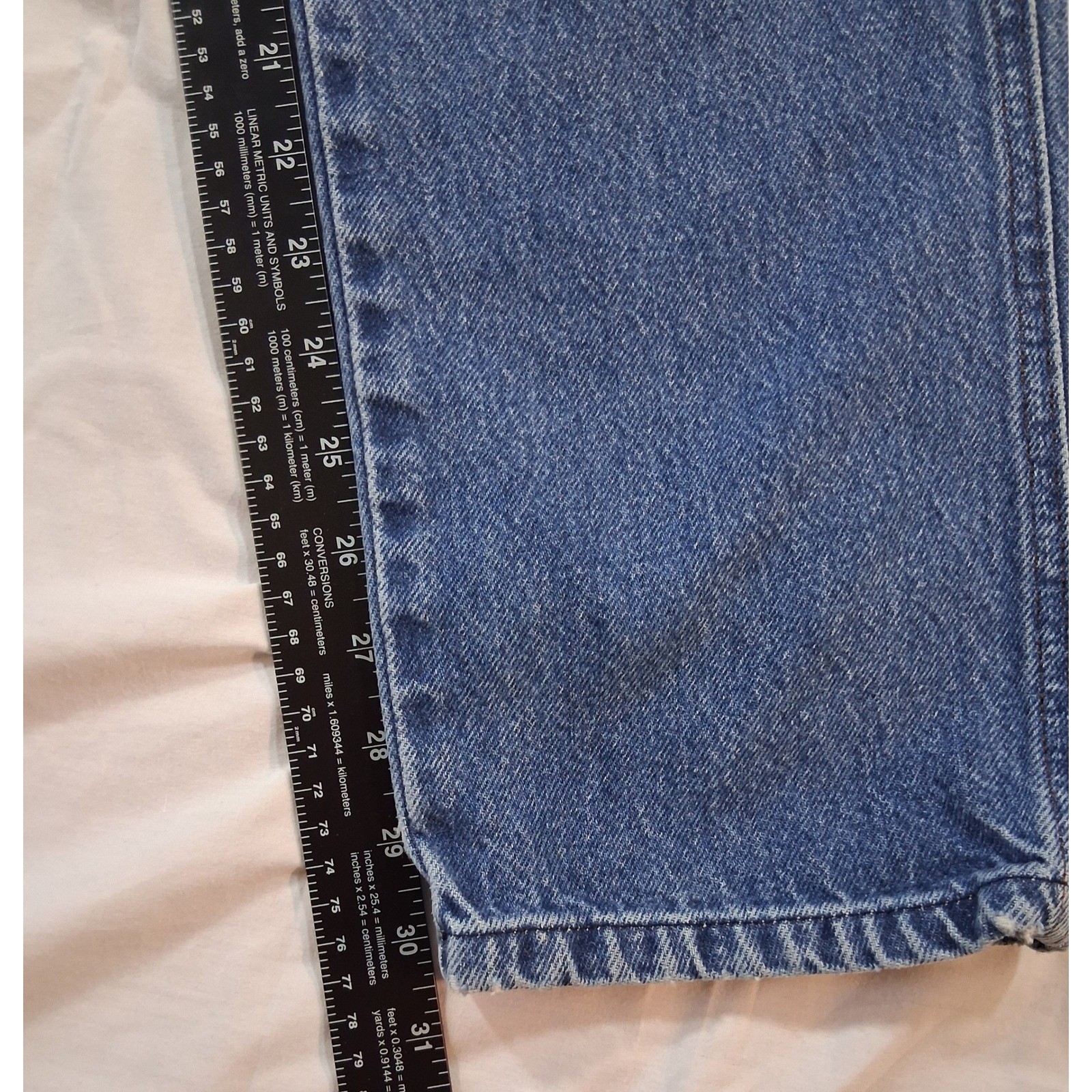 Vintage Rockies High Waisted Western Tapered Leg Blue Denim Jeans RS129AD0 11/12