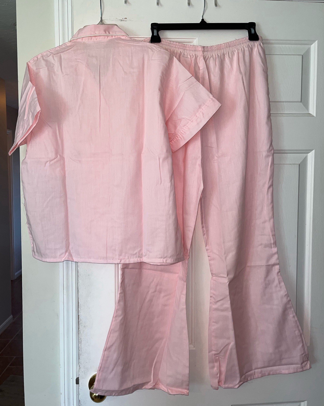 New Vintage Springmaid’s Lawson Pajama Set Top Bell Leg Pant Sz 36