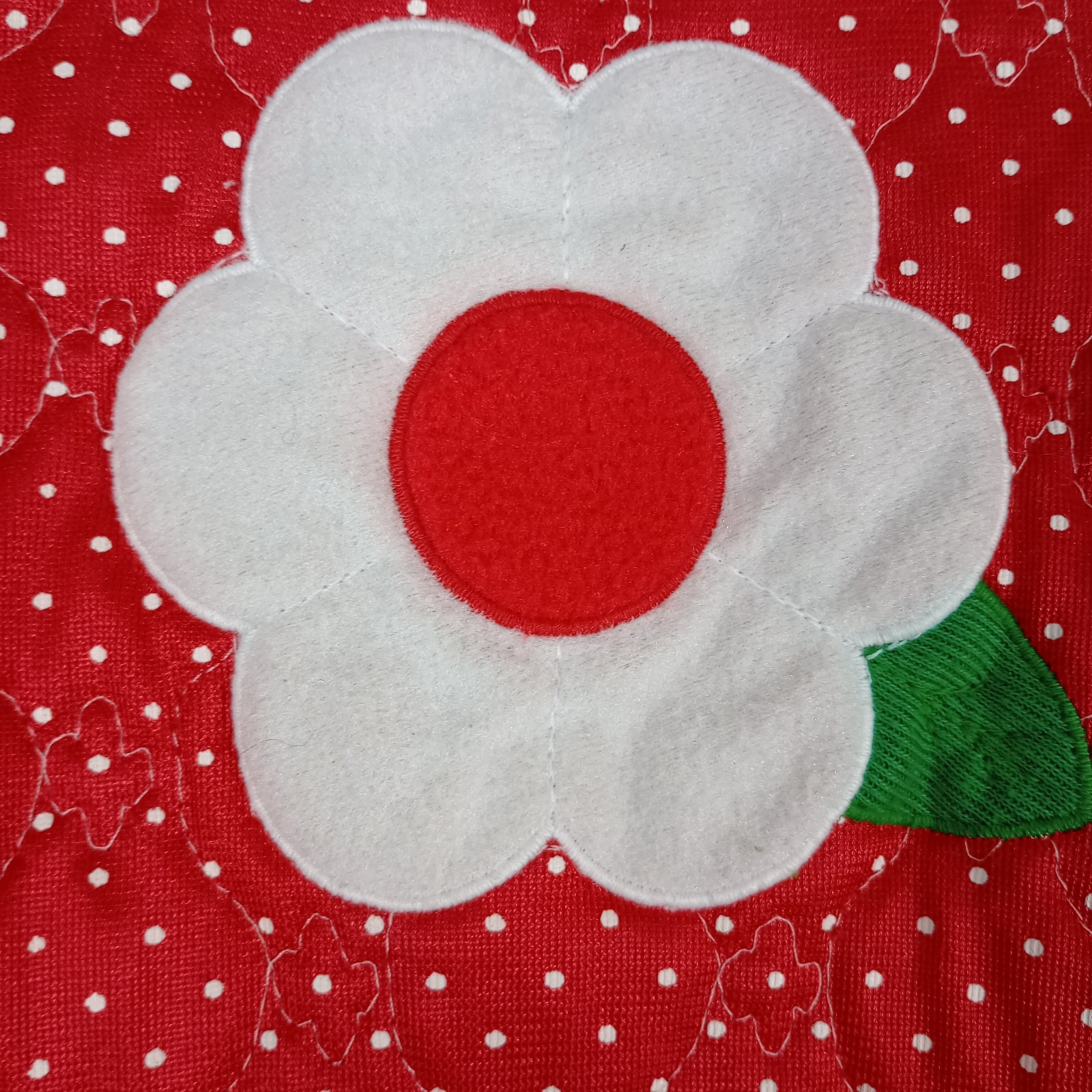 Vintage House Dress Robe 50s 60s Red Flower Groovy Poly XS SMALL READ !