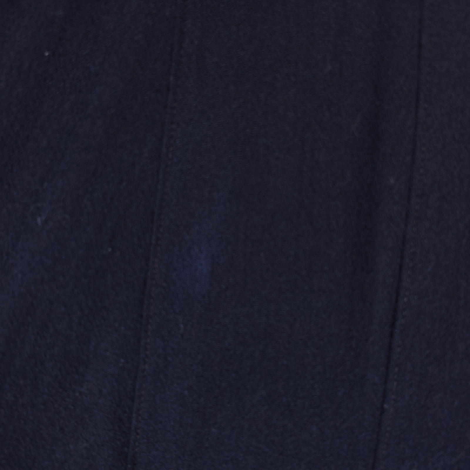 Vintage 1940s Midnight Blue Wool Crepe Gothic Cape Cloak Arm Slits Dark Academia