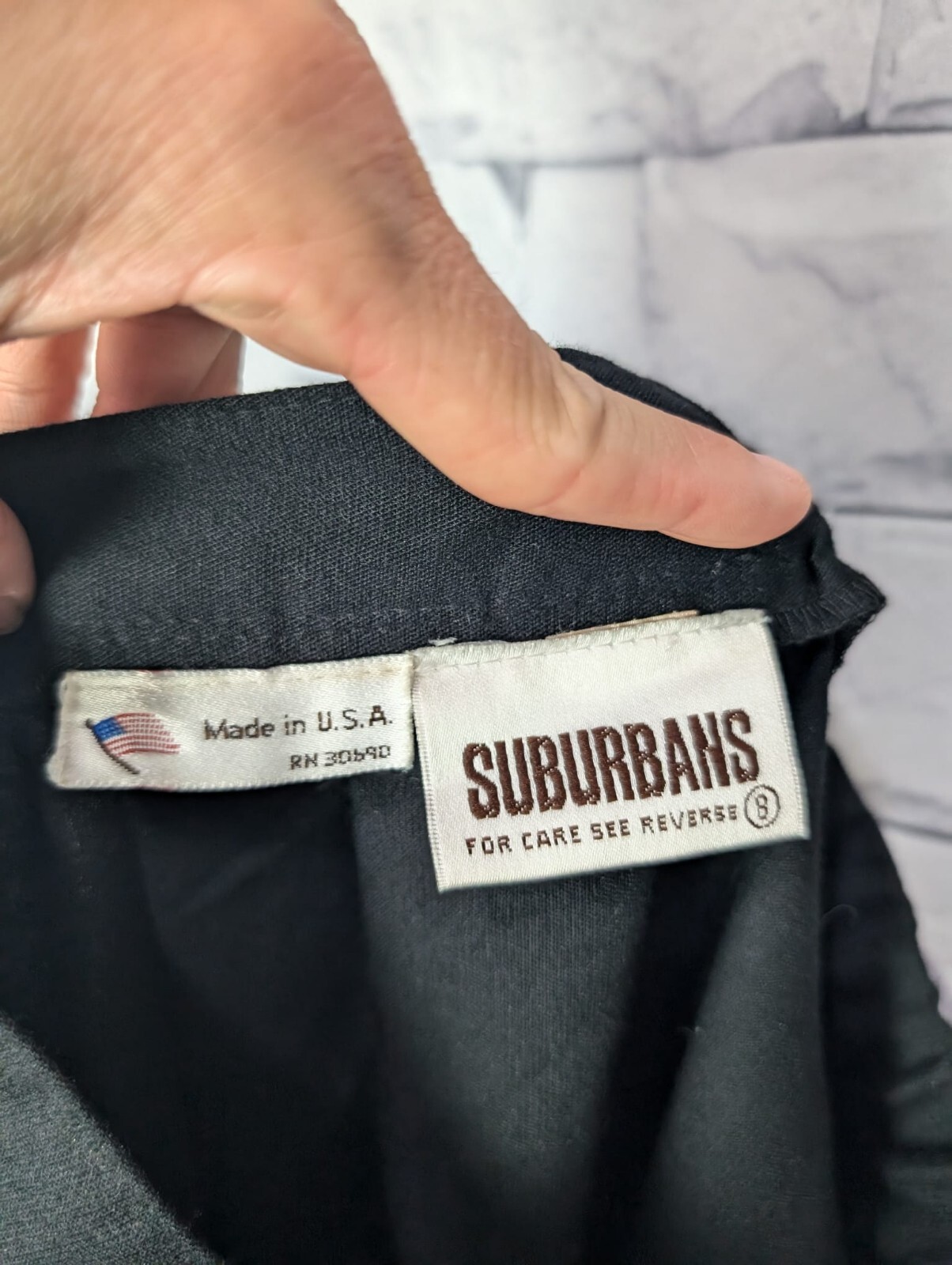 Suburbans Women’s Vintage Lot Of 2 Stirrup Pants Deep Aqua Blue & Solid Black