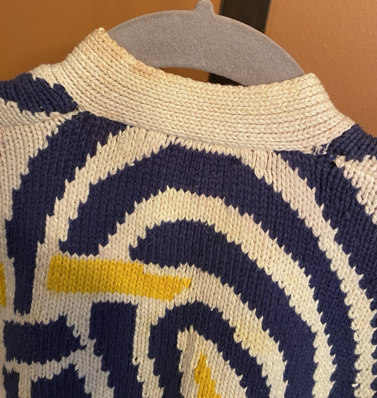 Vintage Perry Ellis Portfolio Women’s Cardigan Sweater L (?) 80s-90s