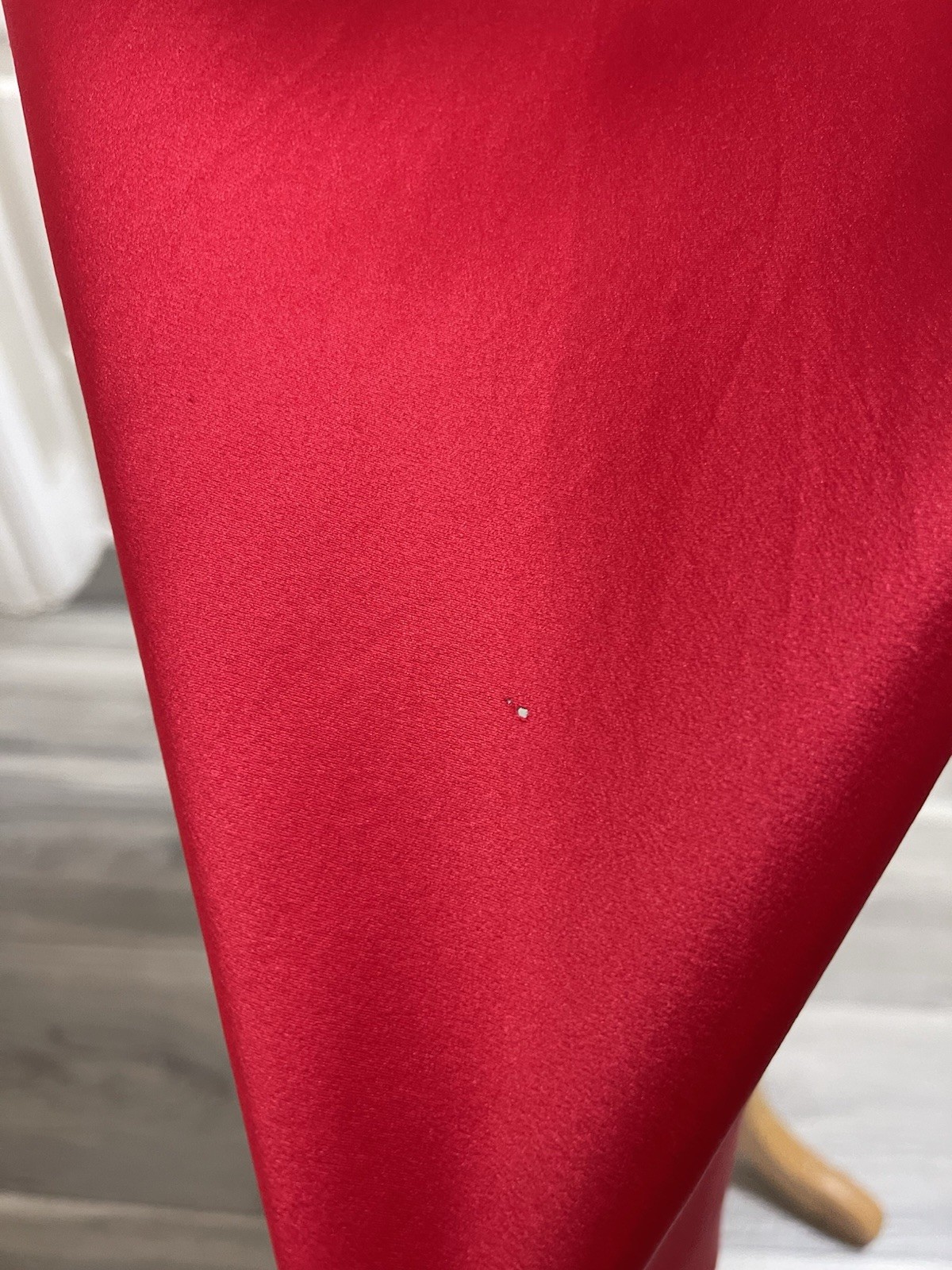 Vintage 80s Victoria’s Secret Gold Label Silk Slip Dress Size Medium Red Chemise