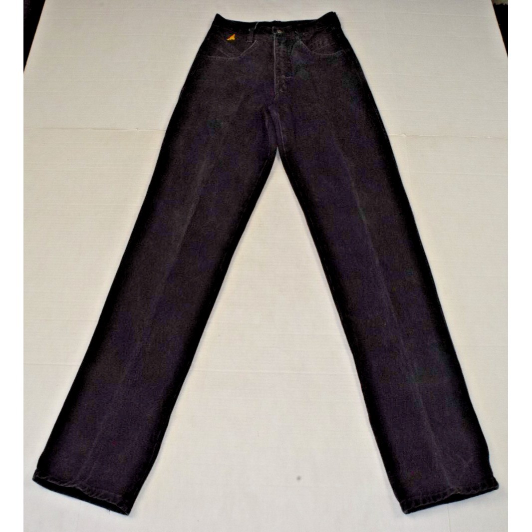 Vintage Jeans Jewells Classic Size 26 x 35.5 90s Western Wear Black Long Made US