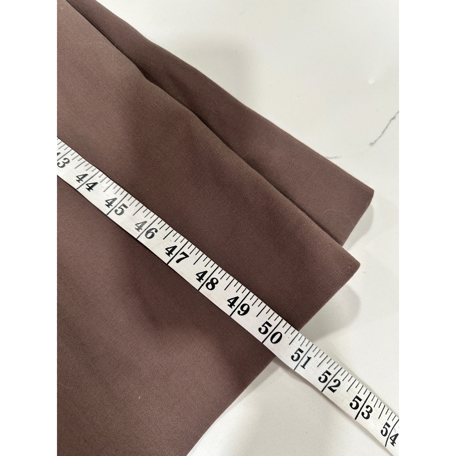 Linda Richards Brown 100% Wool Shawl Collar Duster Coat Vintage USA 6