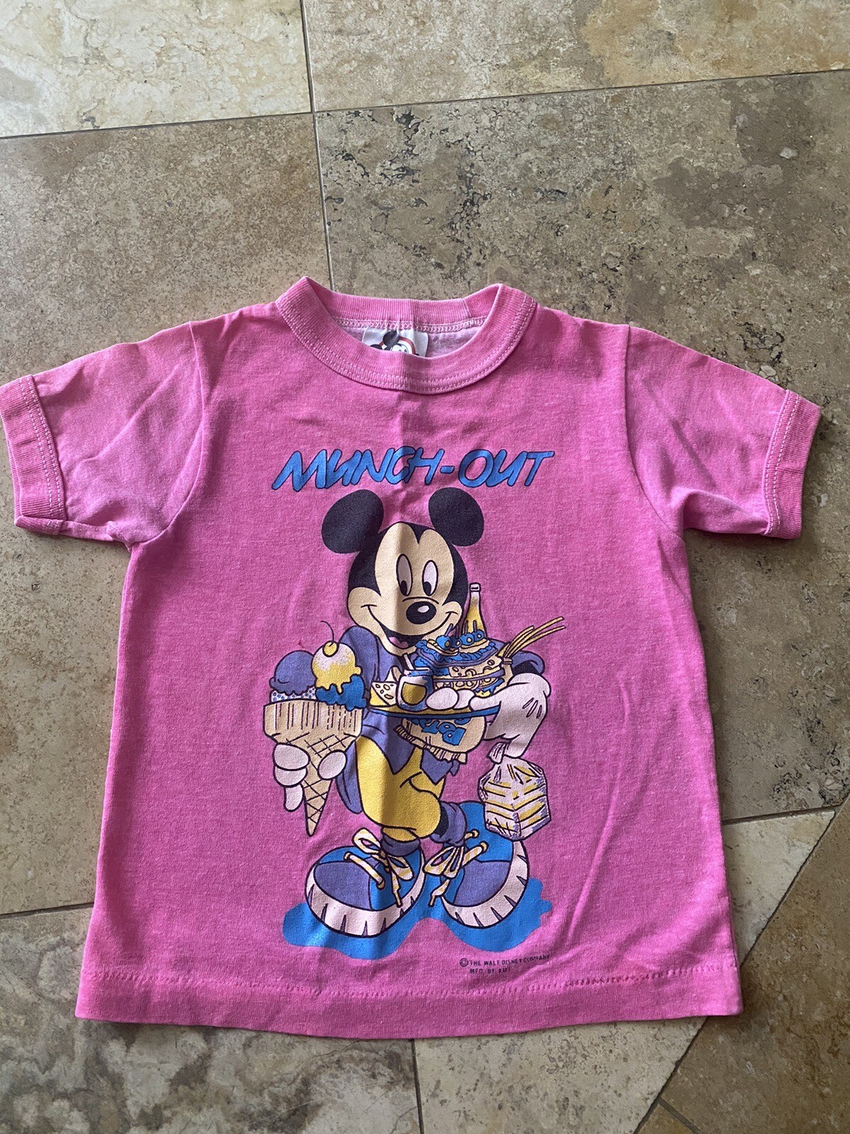 Vintage Mickey Mouse The Walt Disney Mickey Mouse Collection Munchout 5yr